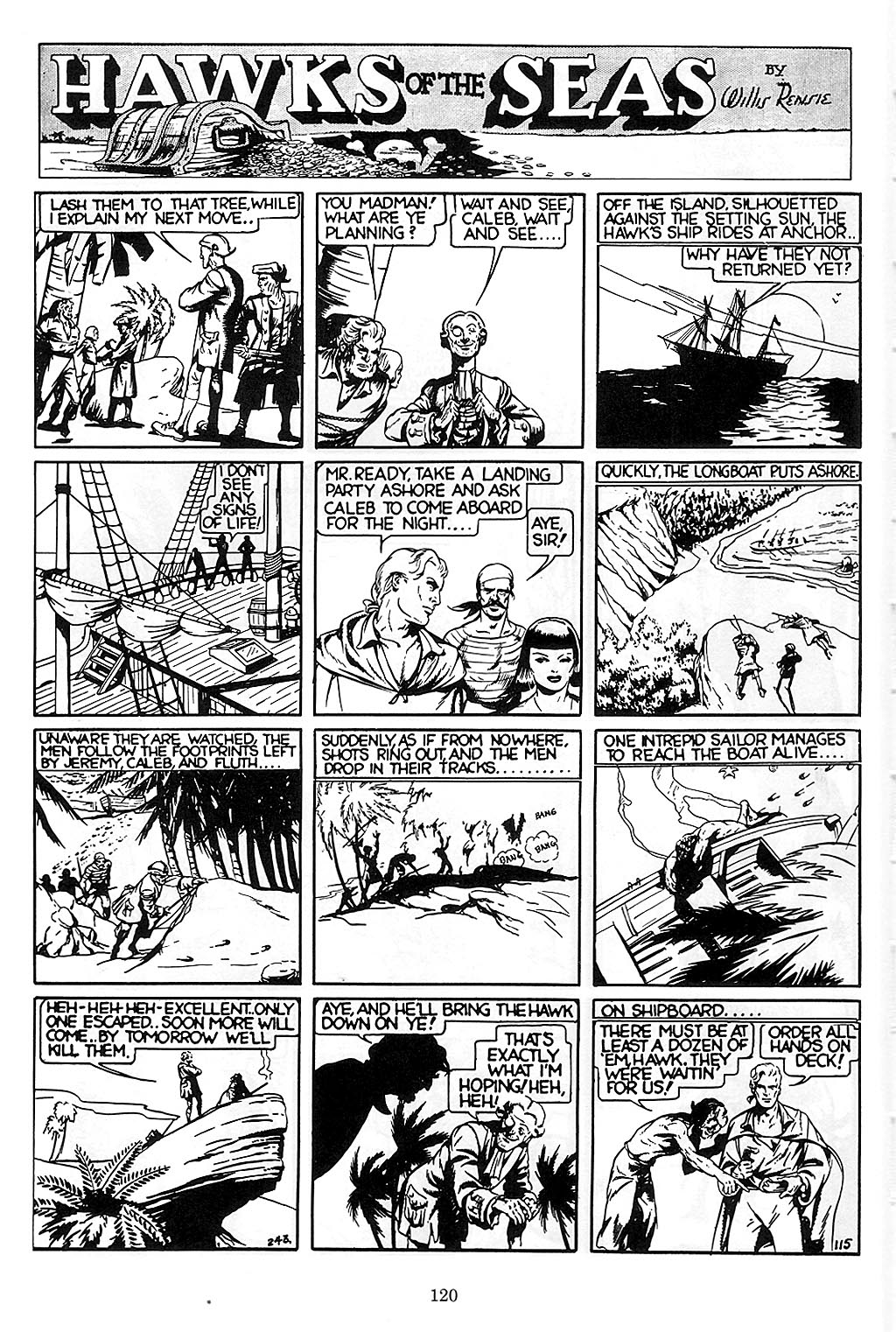 Read online Will Eisner's Hawks of the Seas comic -  Issue # TPB - 121