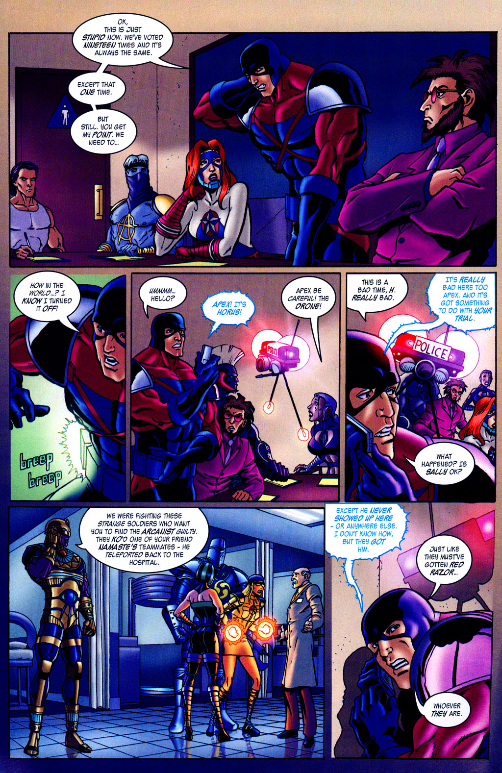 Read online City of Heroes (2004) comic -  Issue #6 - 15