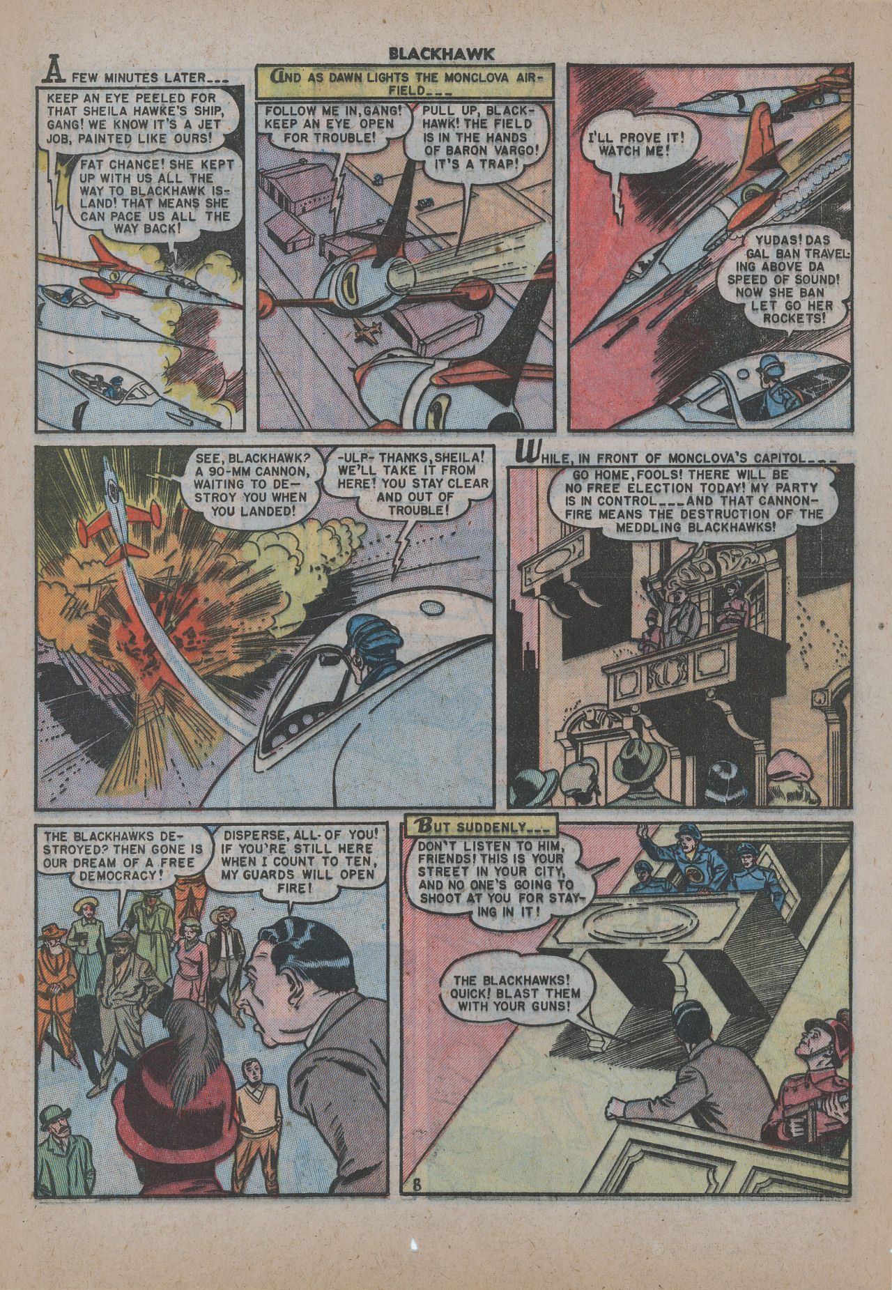 Read online Blackhawk (1957) comic -  Issue #40 - 24