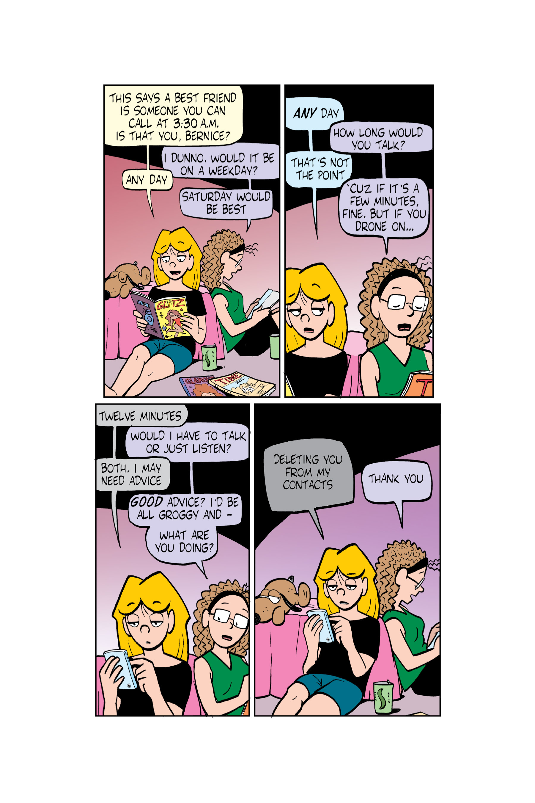 Read online Luann: Stress   Hormones = High School comic -  Issue # TPB - 4