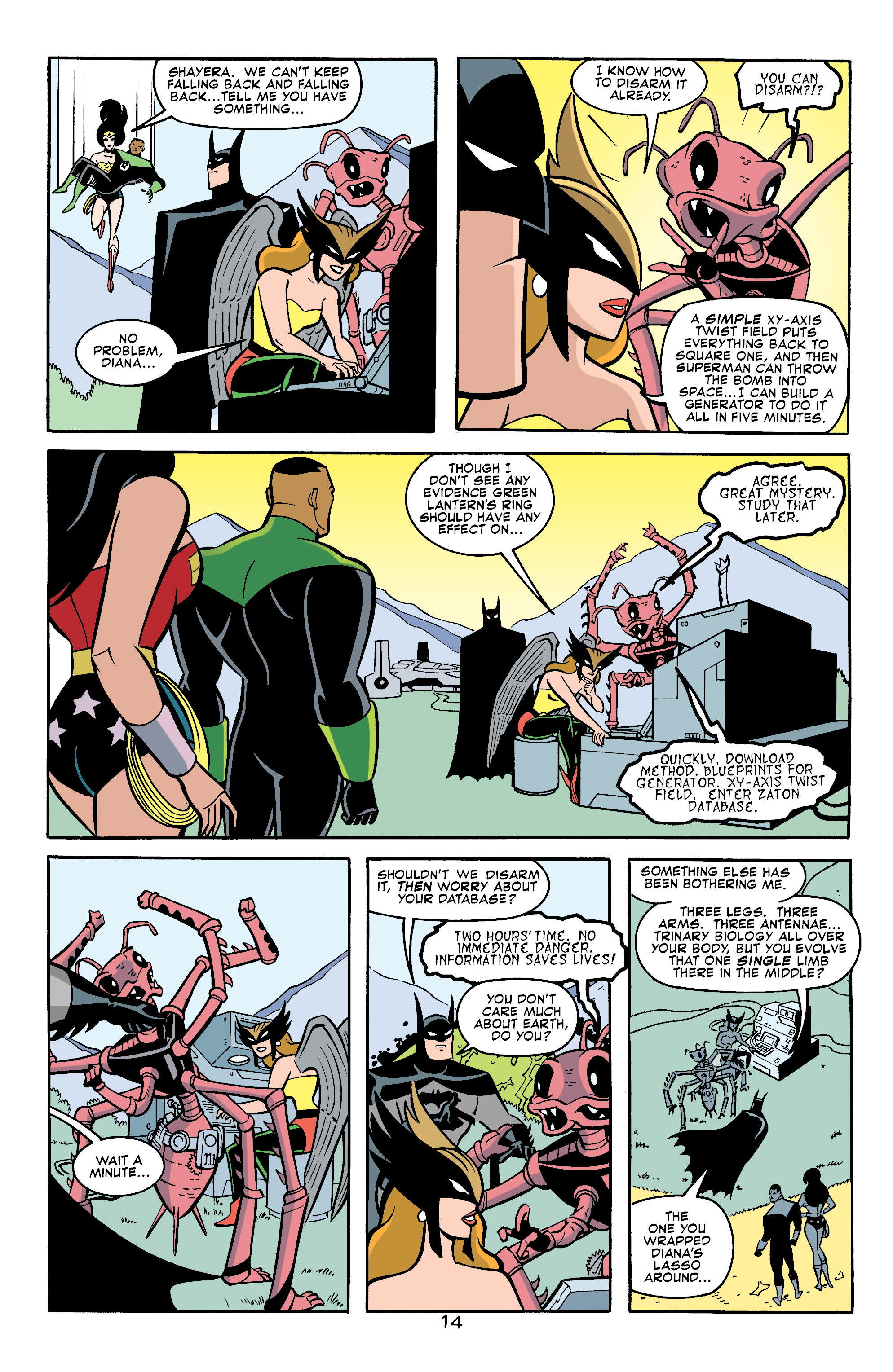 Read online Justice League Adventures comic -  Issue #1 - 14
