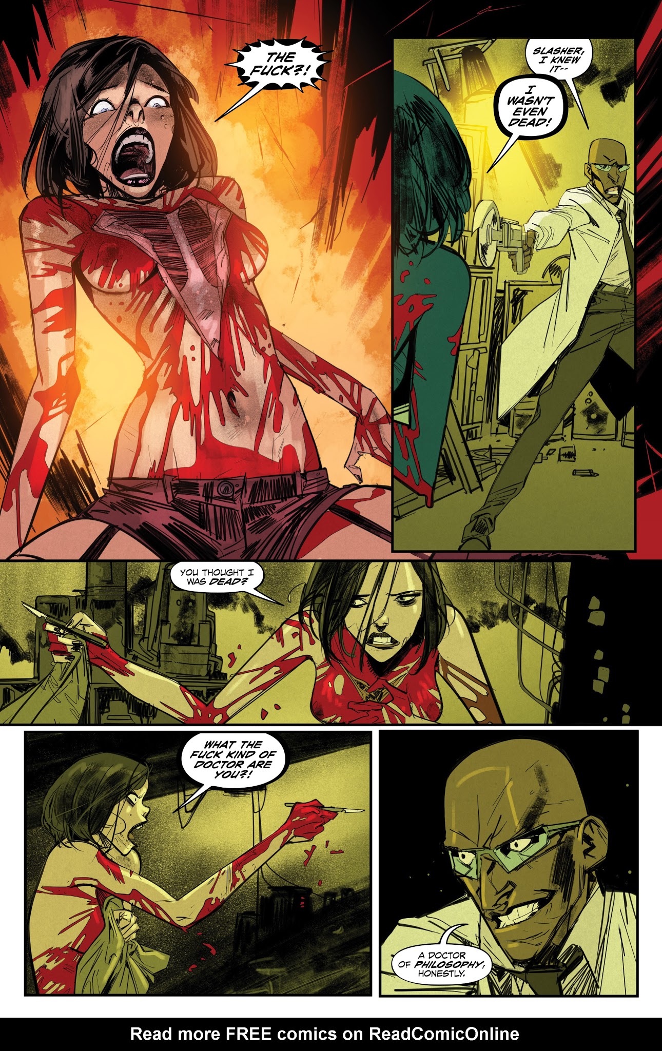 Read online Hack/Slash: Resurrection comic -  Issue #4 - 19