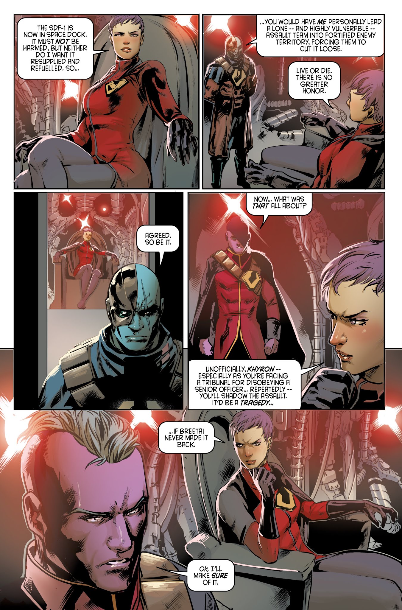 Read online Robotech (2017) comic -  Issue #13 - 17