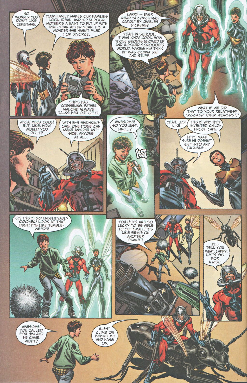 Read online Ant-Man's Big Christmas comic -  Issue # Full - 24