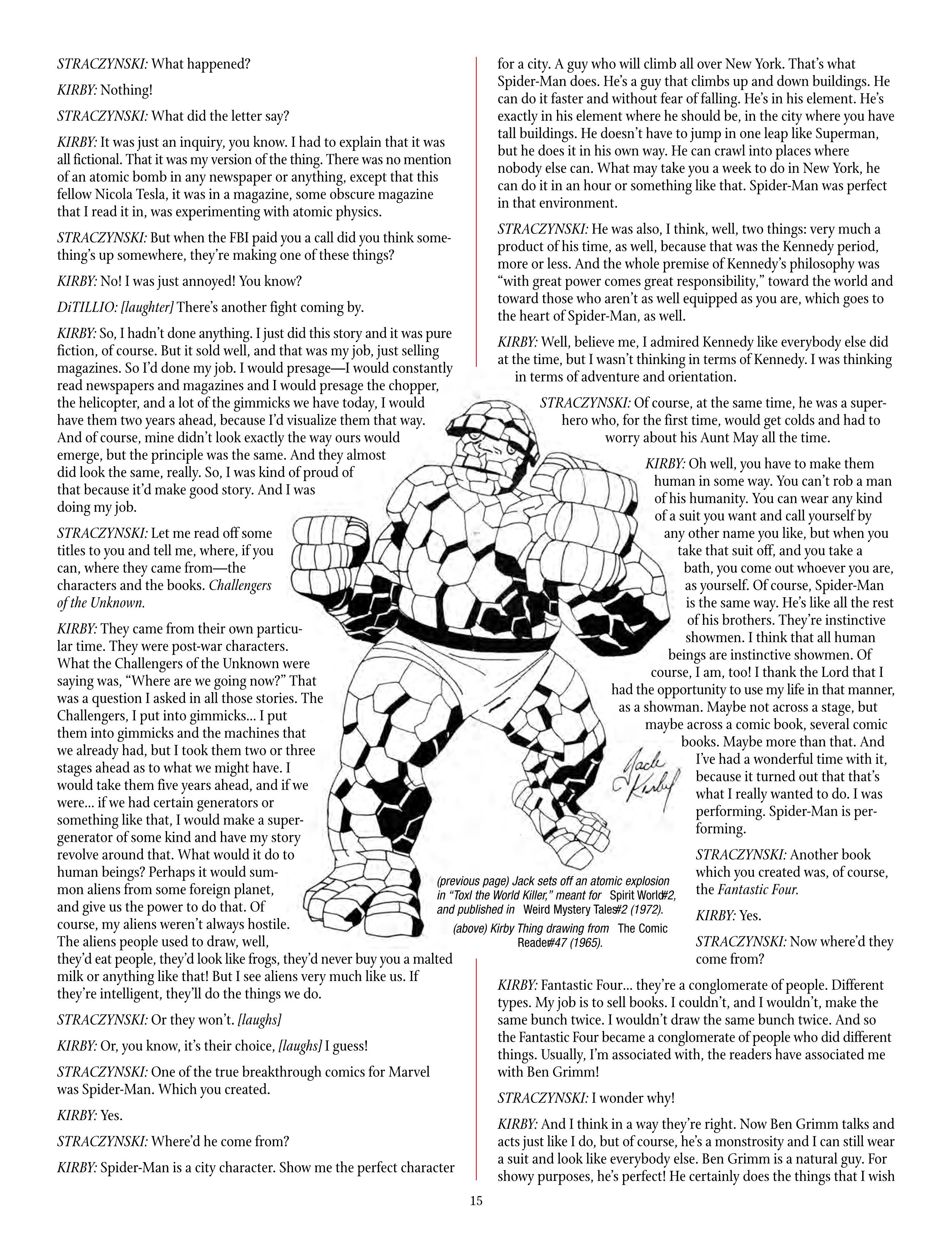 Read online The Jack Kirby Collector comic -  Issue #68 - 17