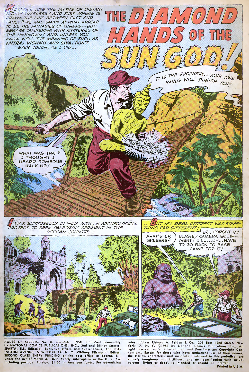 Read online House of Secrets (1956) comic -  Issue #8 - 4