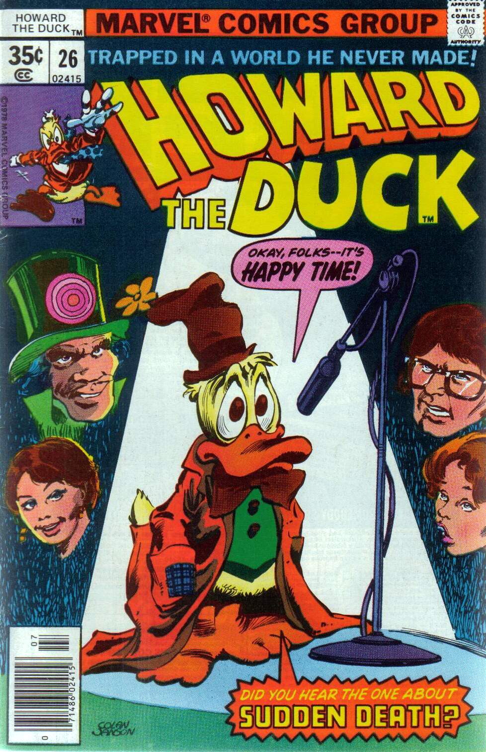 Read online Howard the Duck (1976) comic -  Issue #26 - 1