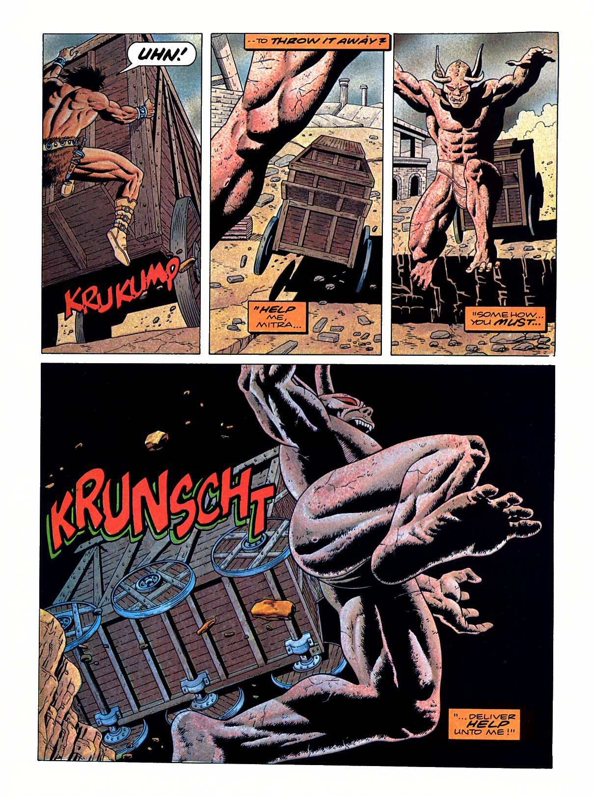 Read online Marvel Graphic Novel comic -  Issue #53 - Conan - The Skull of Set - 54