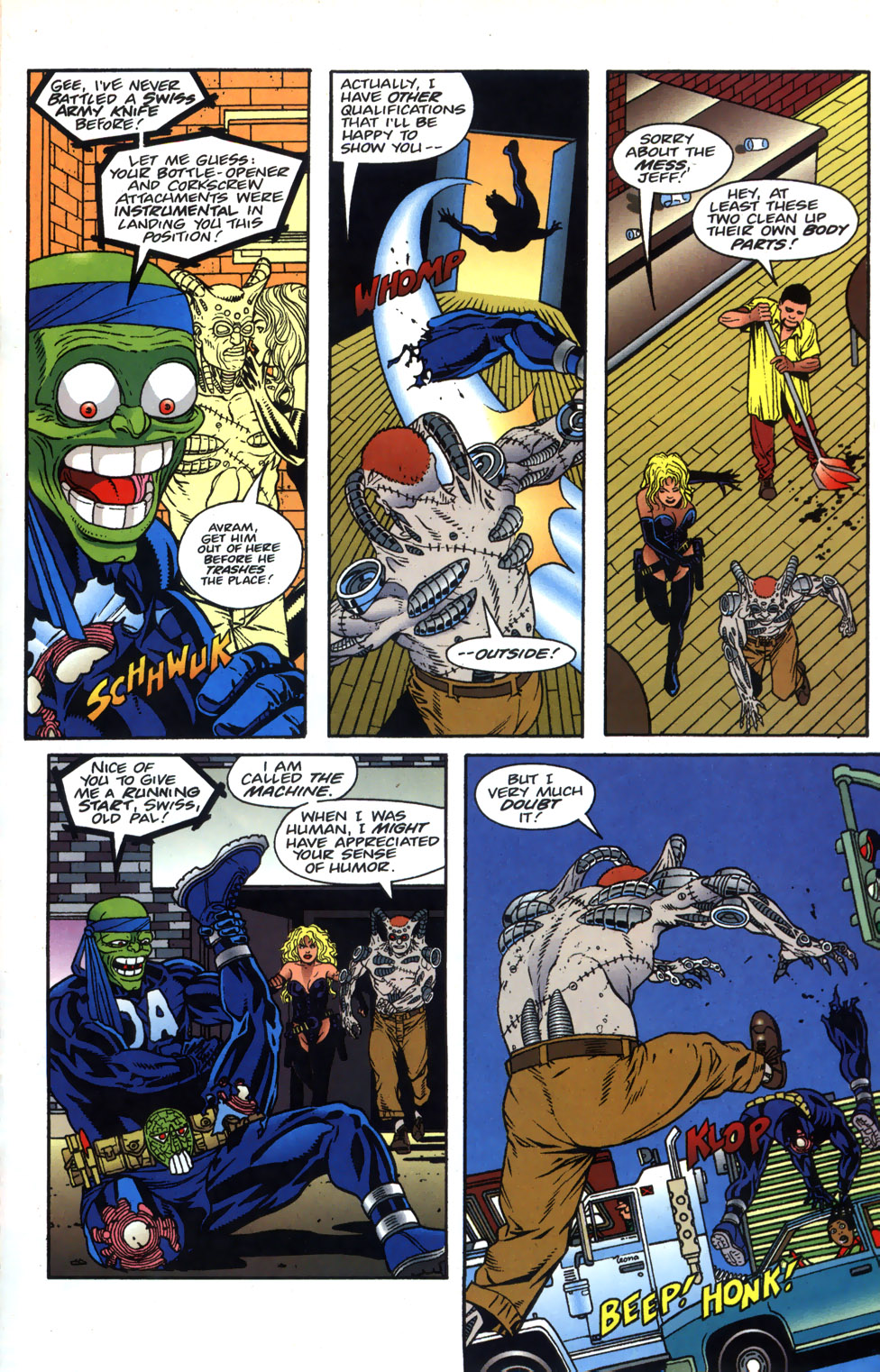 Read online The Mask: World Tour comic -  Issue #2 - 11