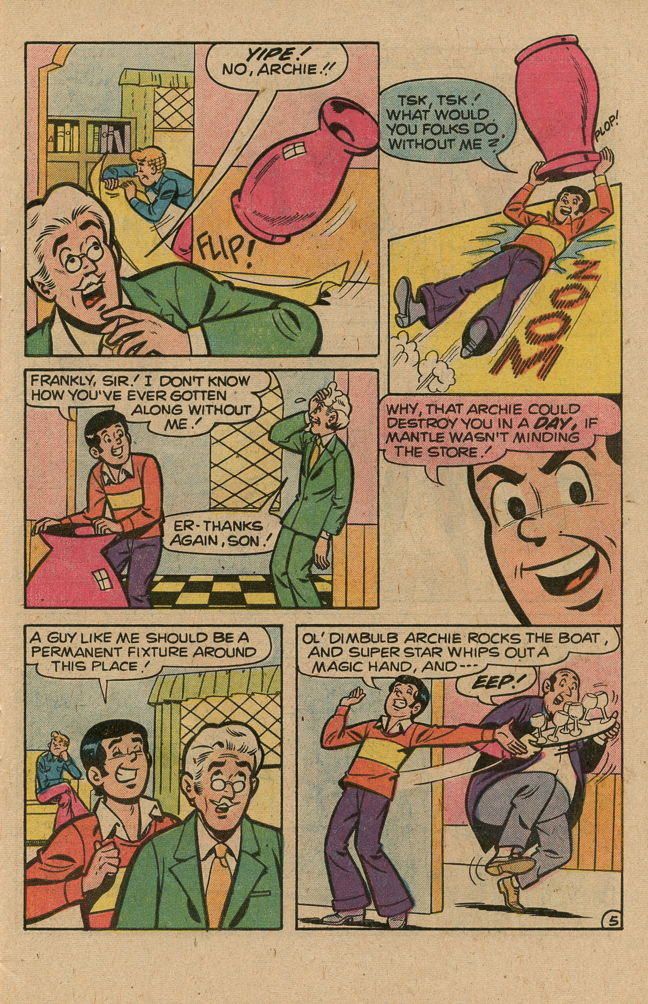 Read online Archie's TV Laugh-Out comic -  Issue #46 - 7