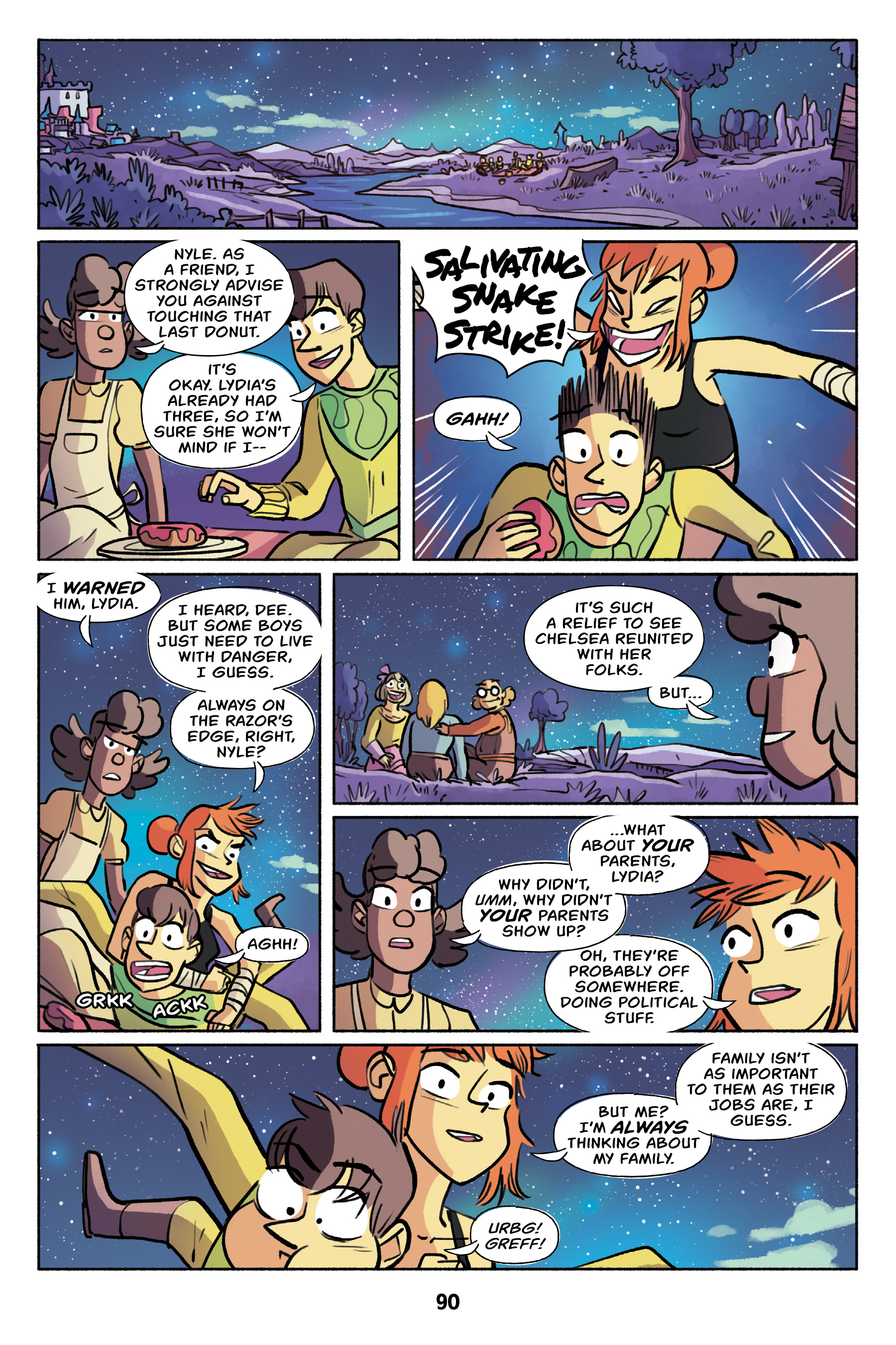 Read online Wrassle Castle comic -  Issue #2 - 90