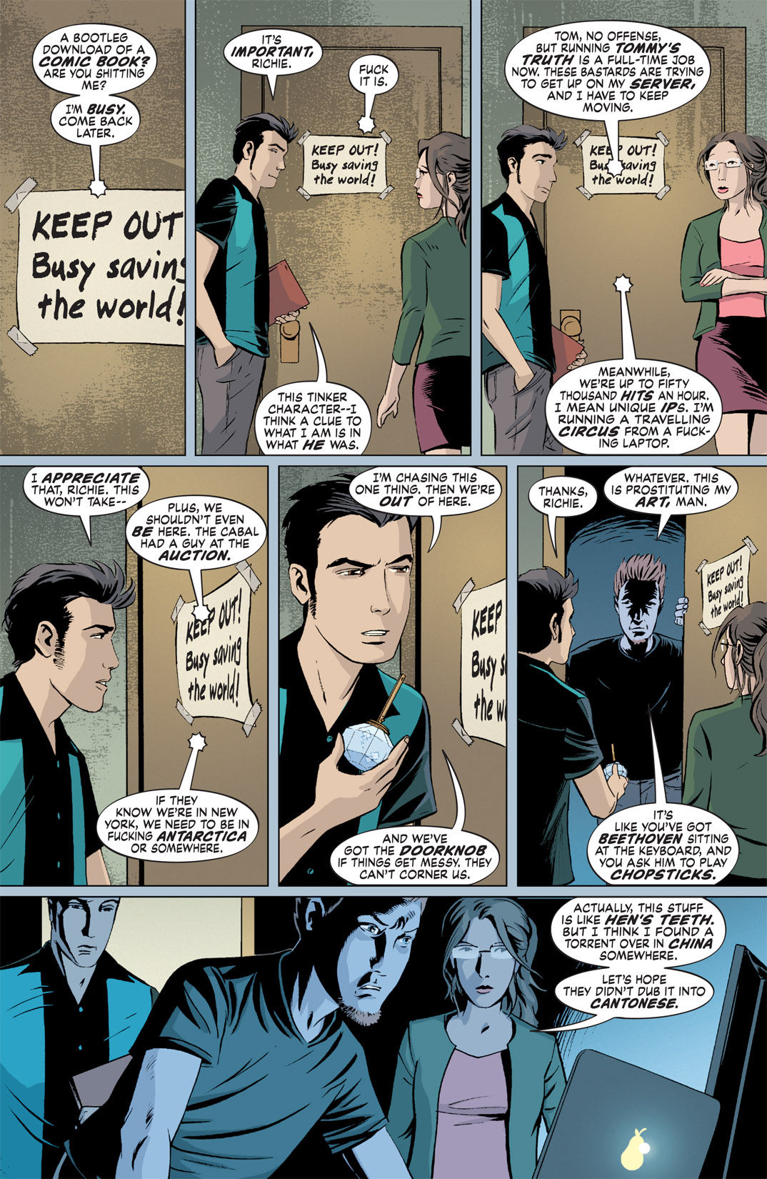 Read online The Unwritten comic -  Issue #27 - 10