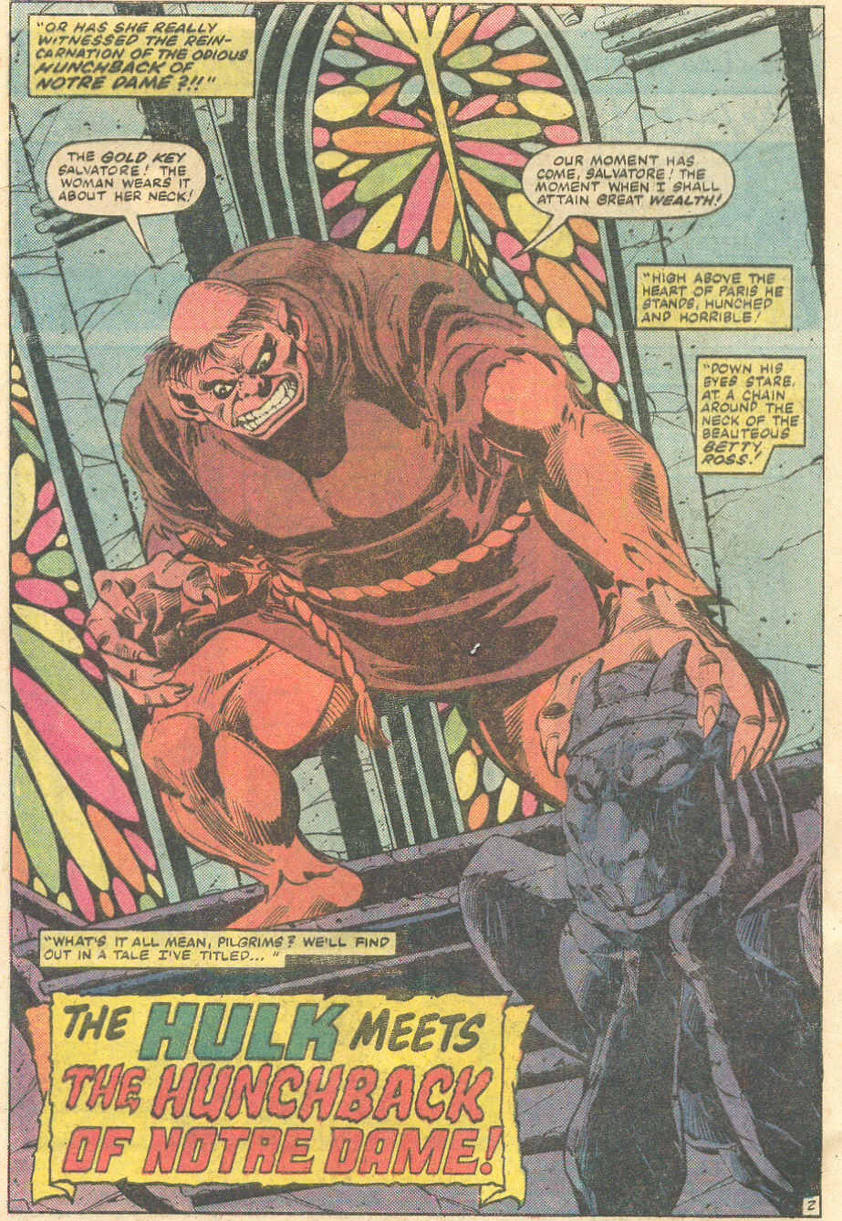 The Incredible Hulk Versus Quasimodo issue Full - Page 3