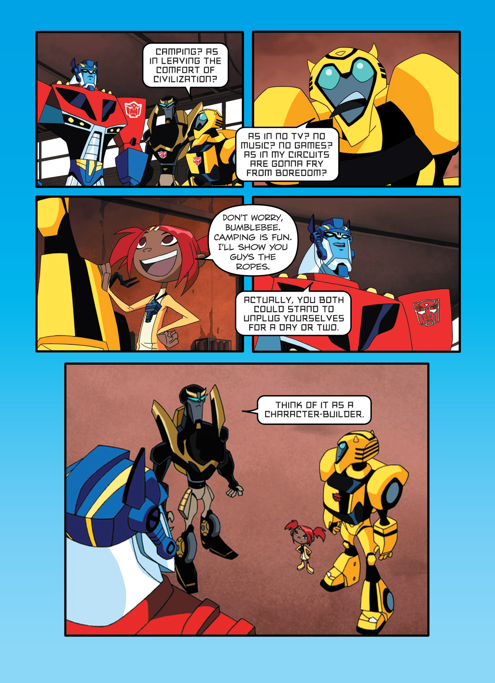 Read online Transformers Animated comic -  Issue #6 - 70