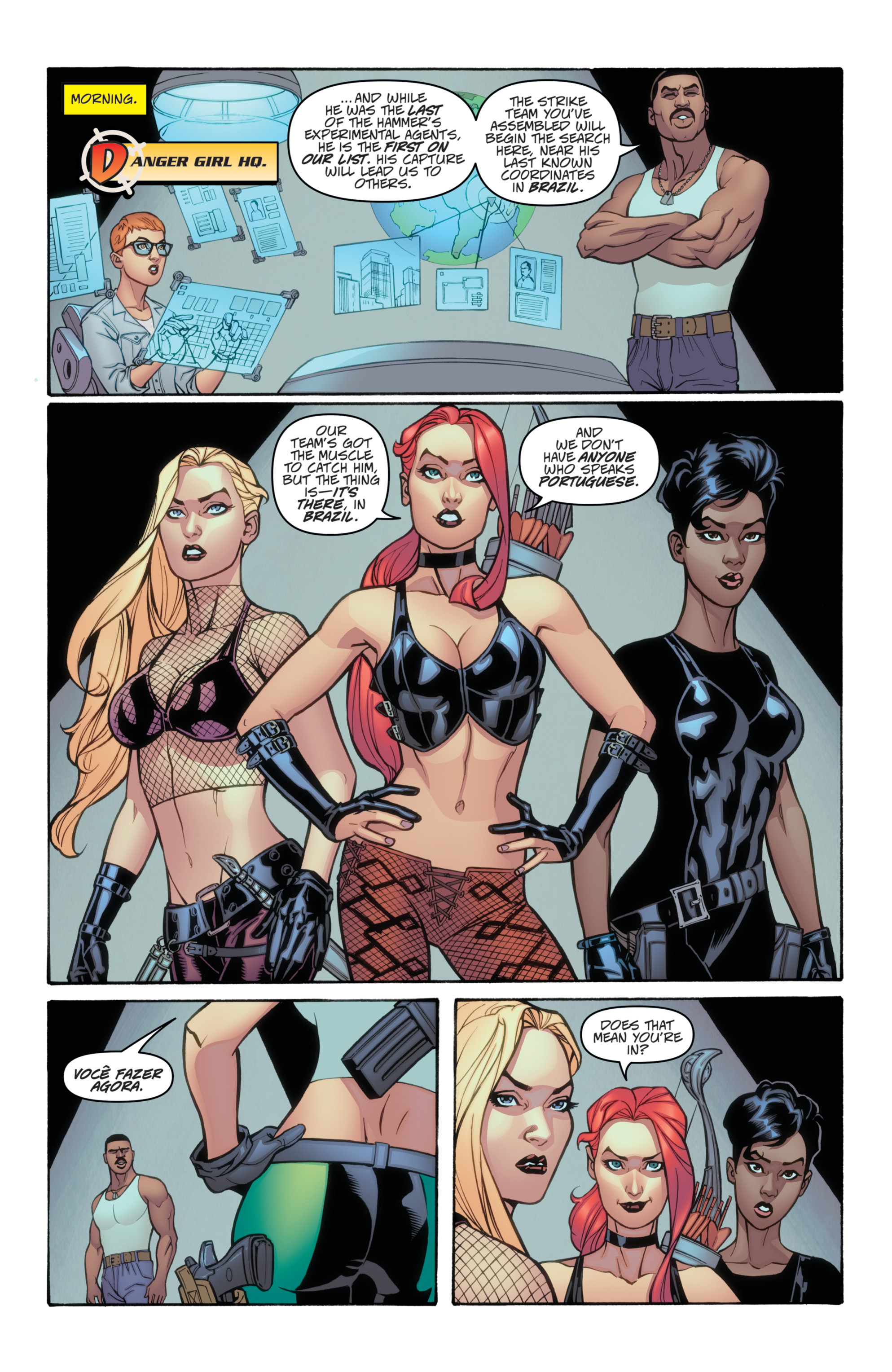 Read online Danger Girl: Renegade comic -  Issue #4 - 21
