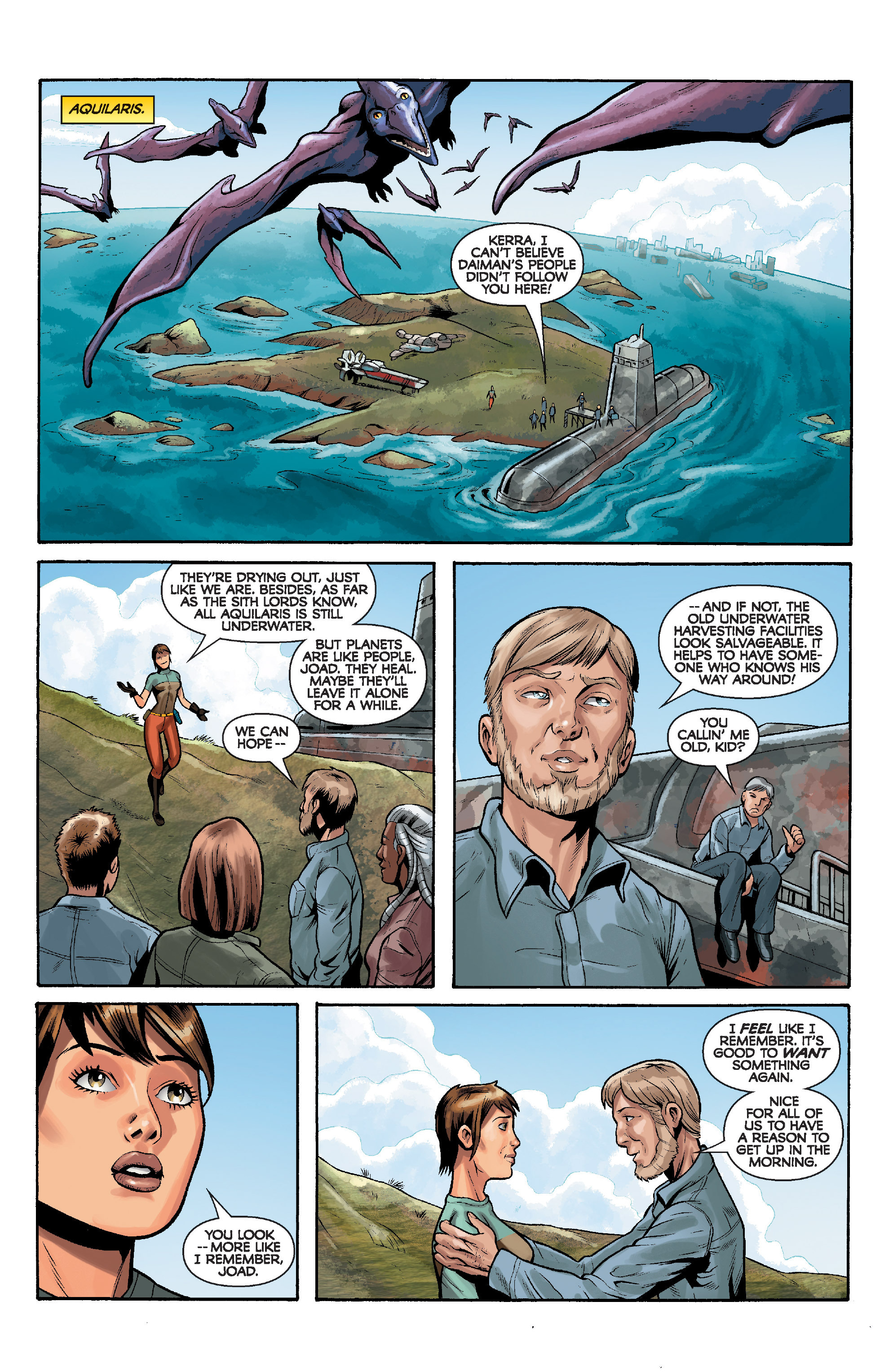 Read online Star Wars: Knight Errant - Deluge comic -  Issue #5 - 22