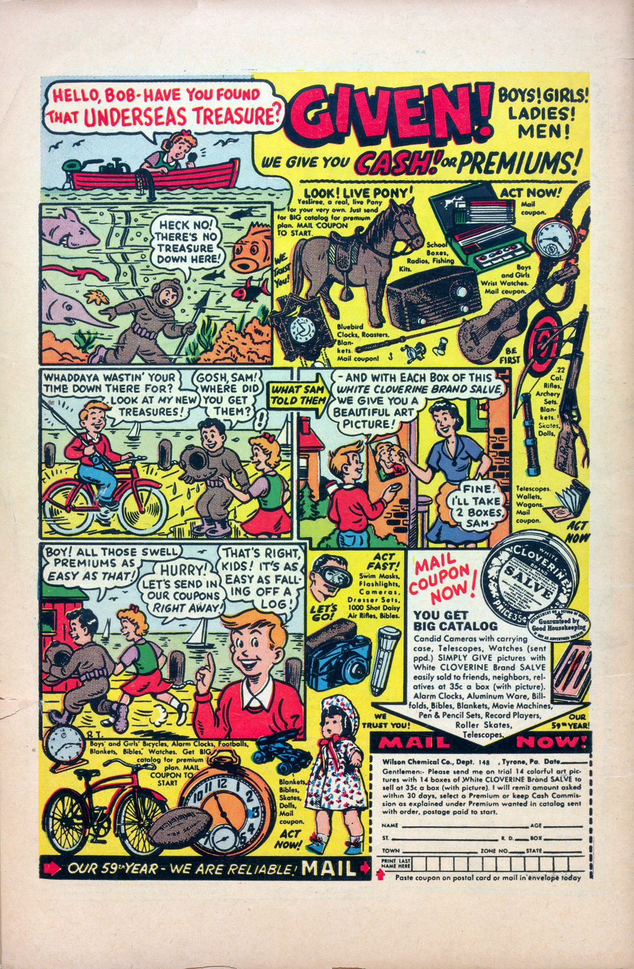 Read online Mystic (1951) comic -  Issue #31 - 36