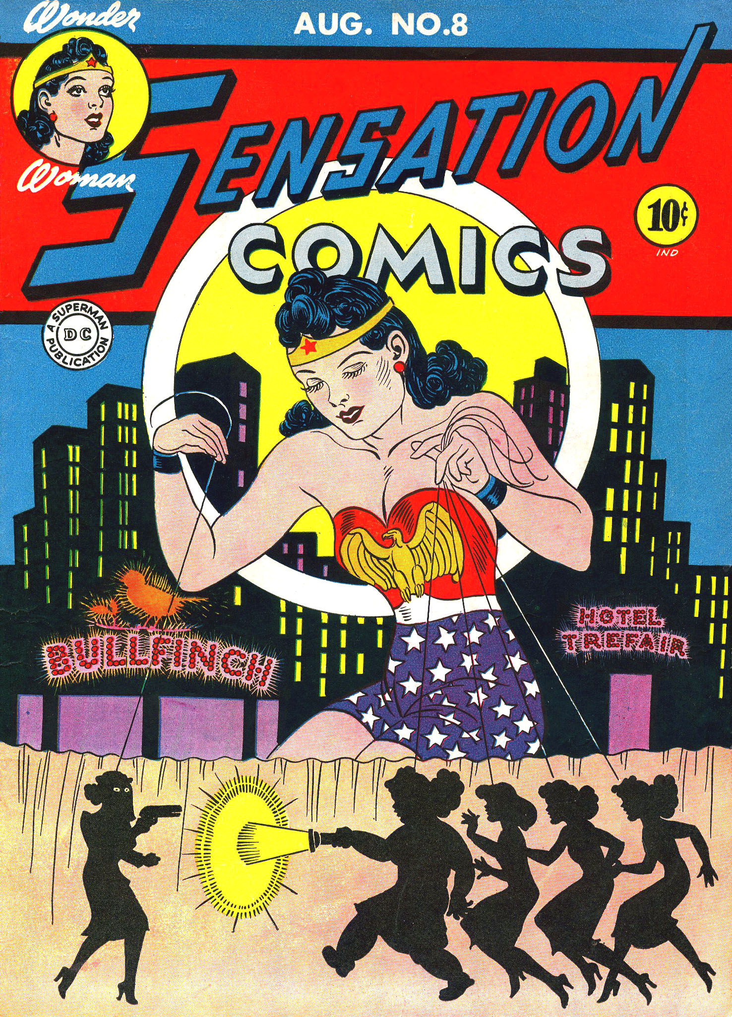 Read online Sensation (Mystery) Comics comic -  Issue #8 - 1