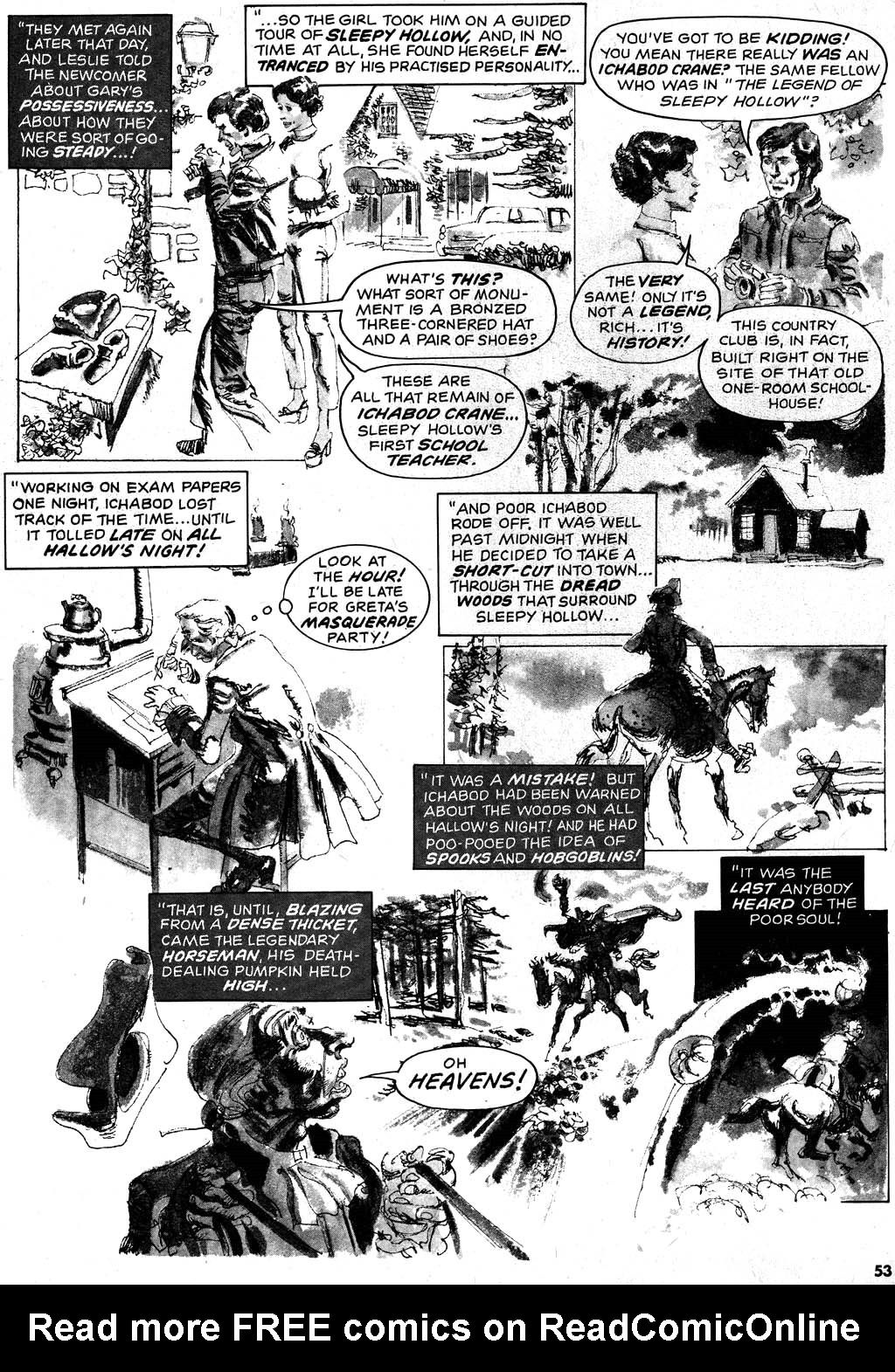 Read online Creepy (1964) comic -  Issue #64 - 53