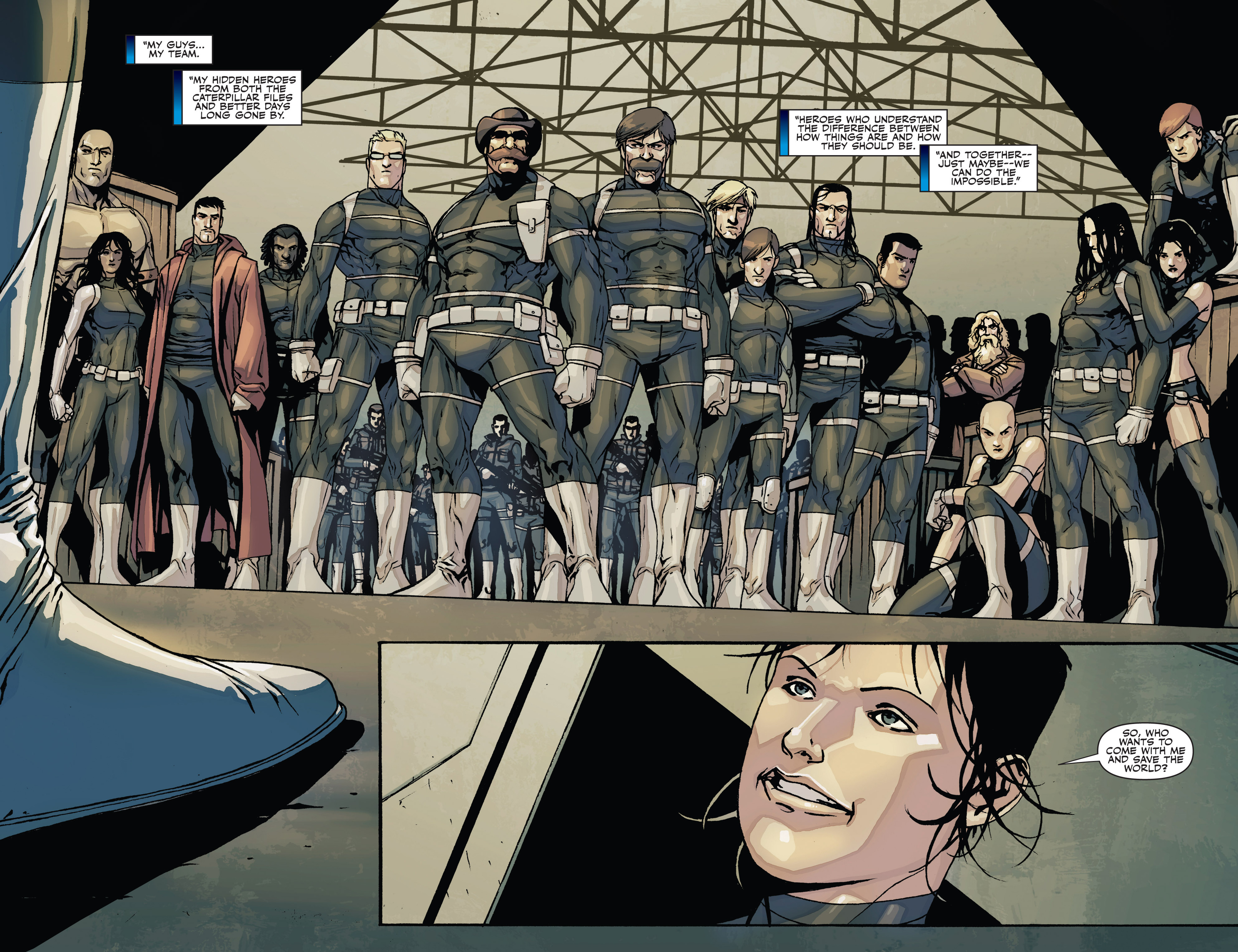 Read online Secret Warriors comic -  Issue #28 - 17