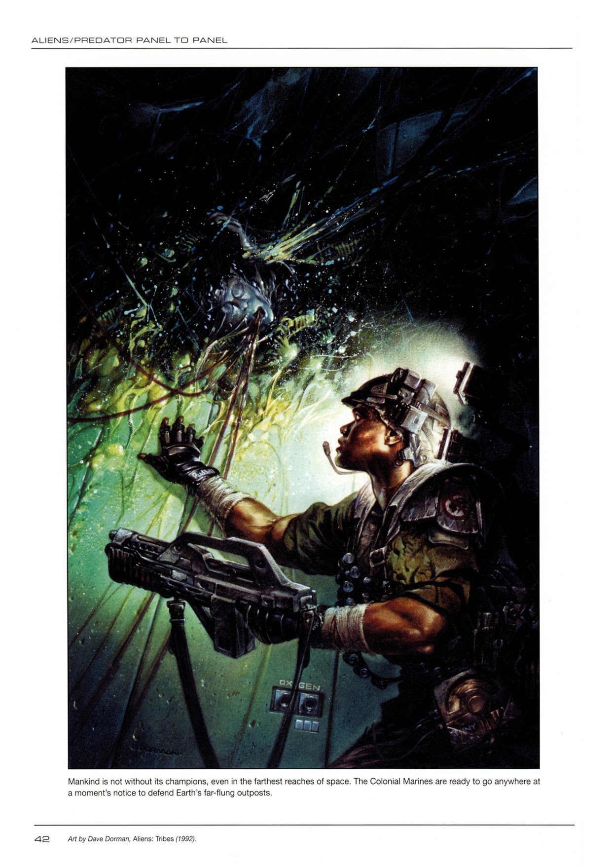 Read online Aliens/Predator: Panel to Panel comic -  Issue # TPB (Part 1) - 41