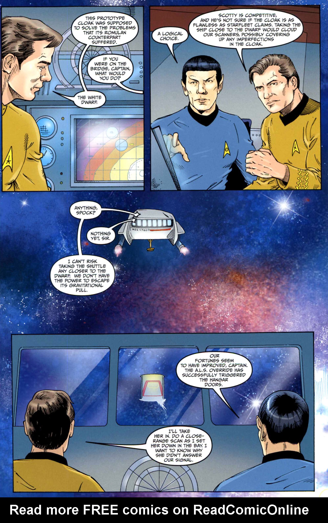 Read online Star Trek Year Four: The Enterprise Experiment comic -  Issue #1 - 8