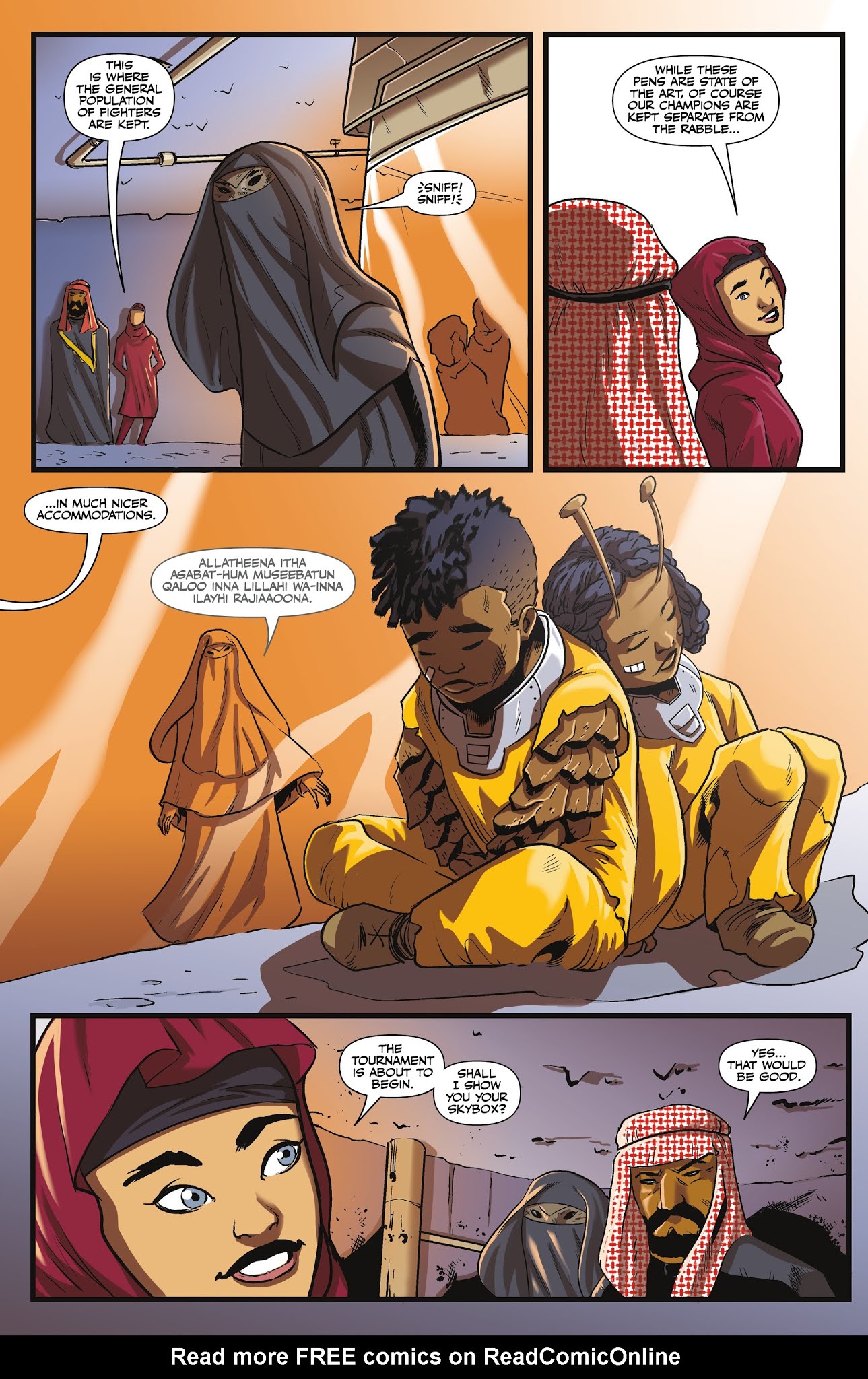 Read online Black: Widows and Orphans comic -  Issue #3 - 7