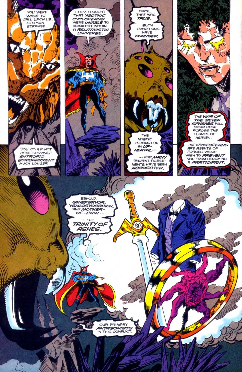 Read online Doctor Strange: Sorcerer Supreme comic -  Issue #48 - 17