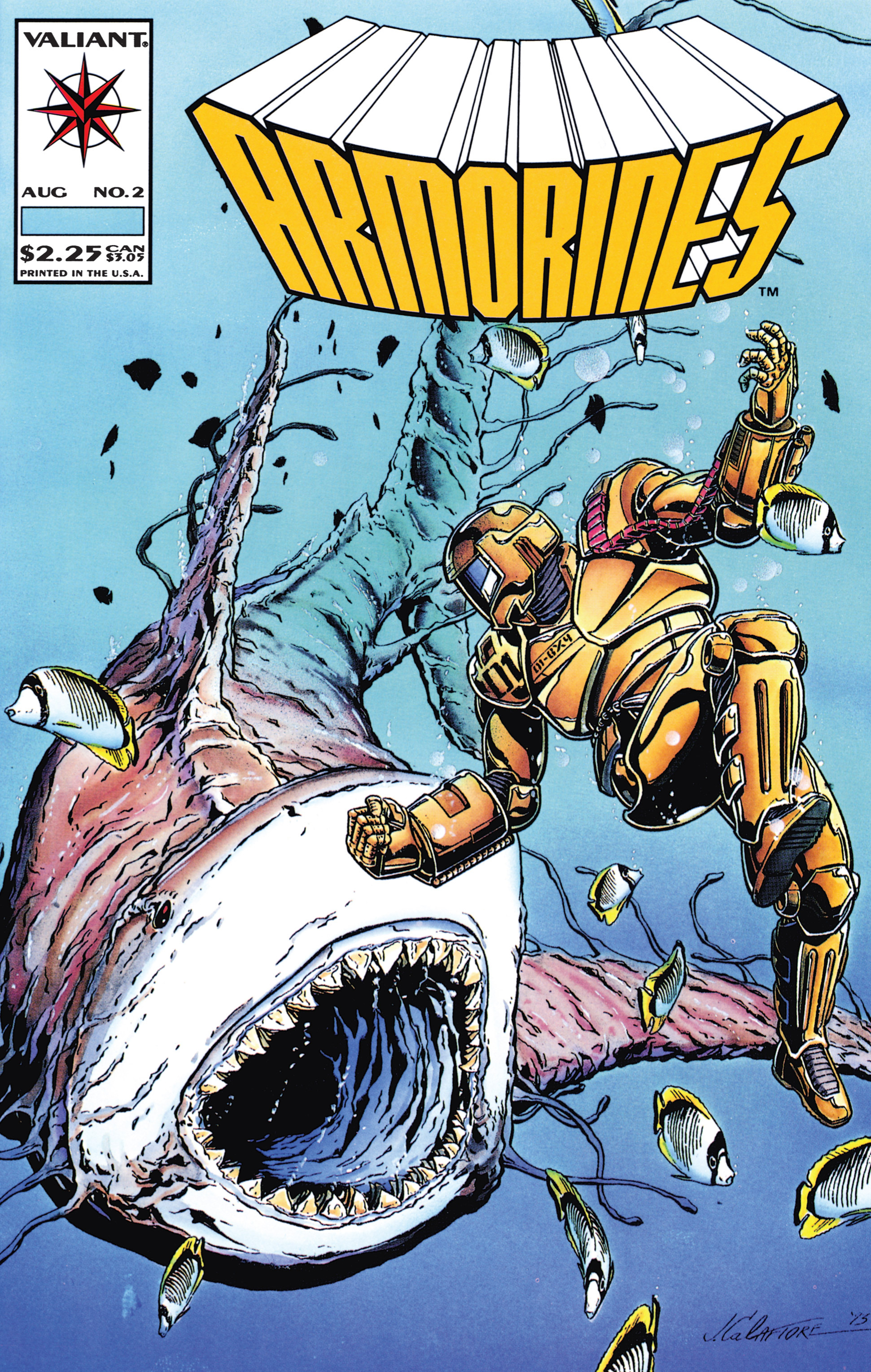 Read online Armorines comic -  Issue #2 - 1