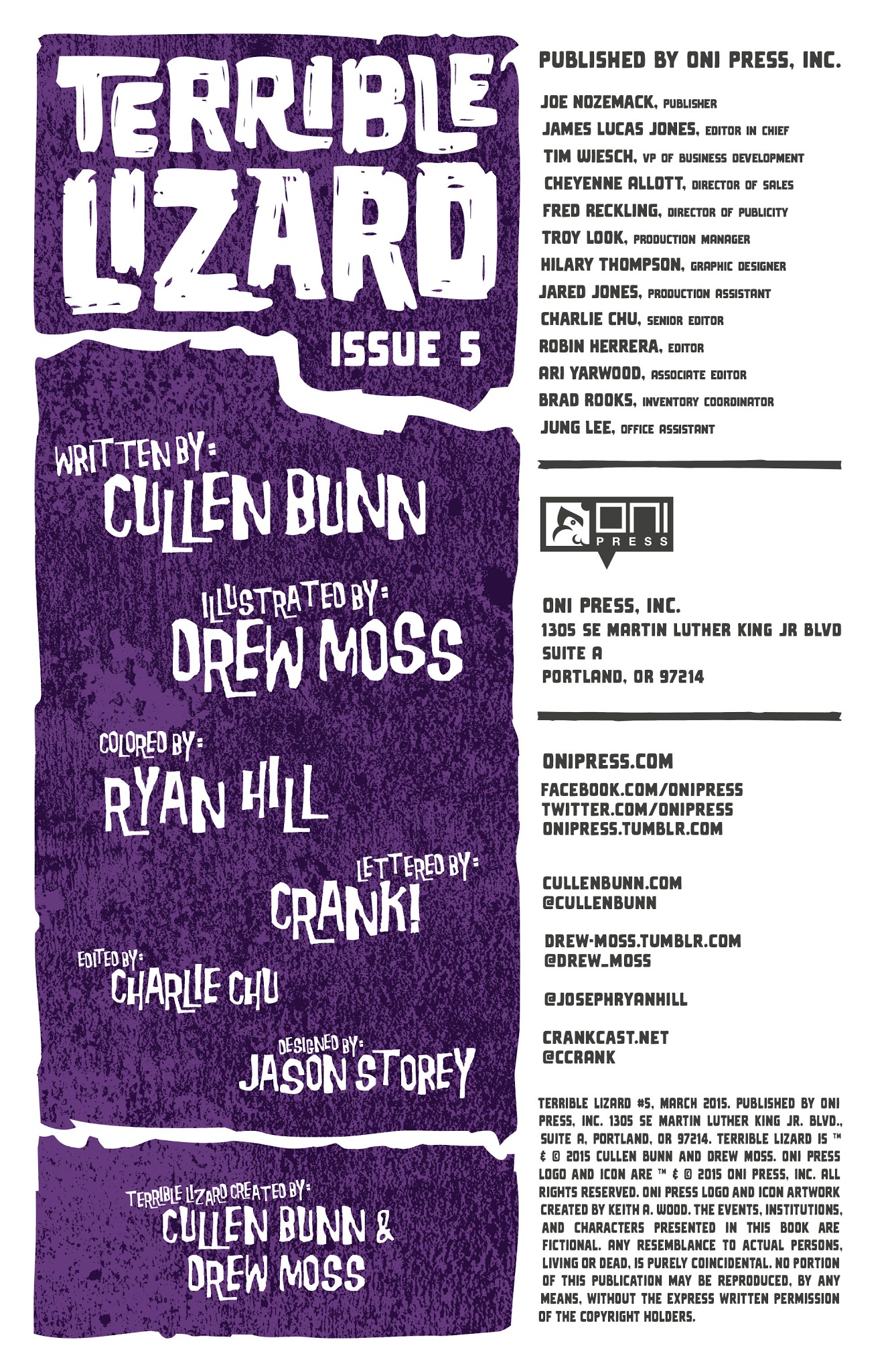 Read online Terrible Lizard comic -  Issue #5 - 2