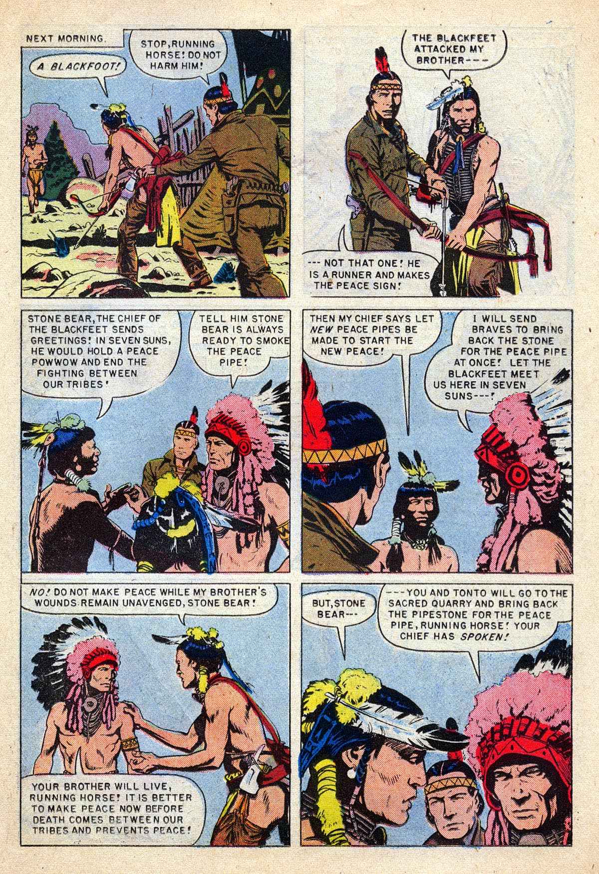 Read online Lone Ranger's Companion Tonto comic -  Issue #33 - 15