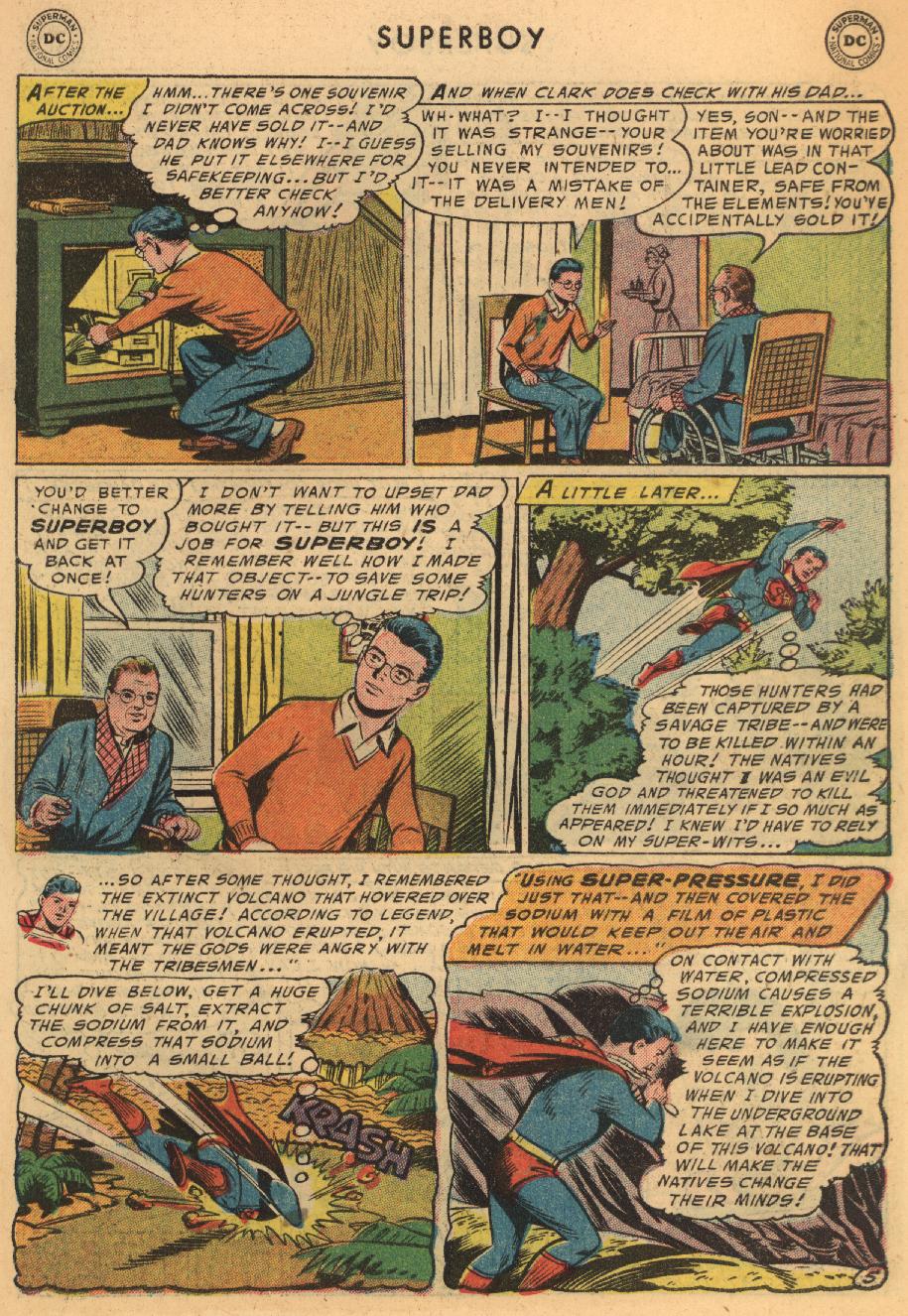 Read online Superboy (1949) comic -  Issue #45 - 6