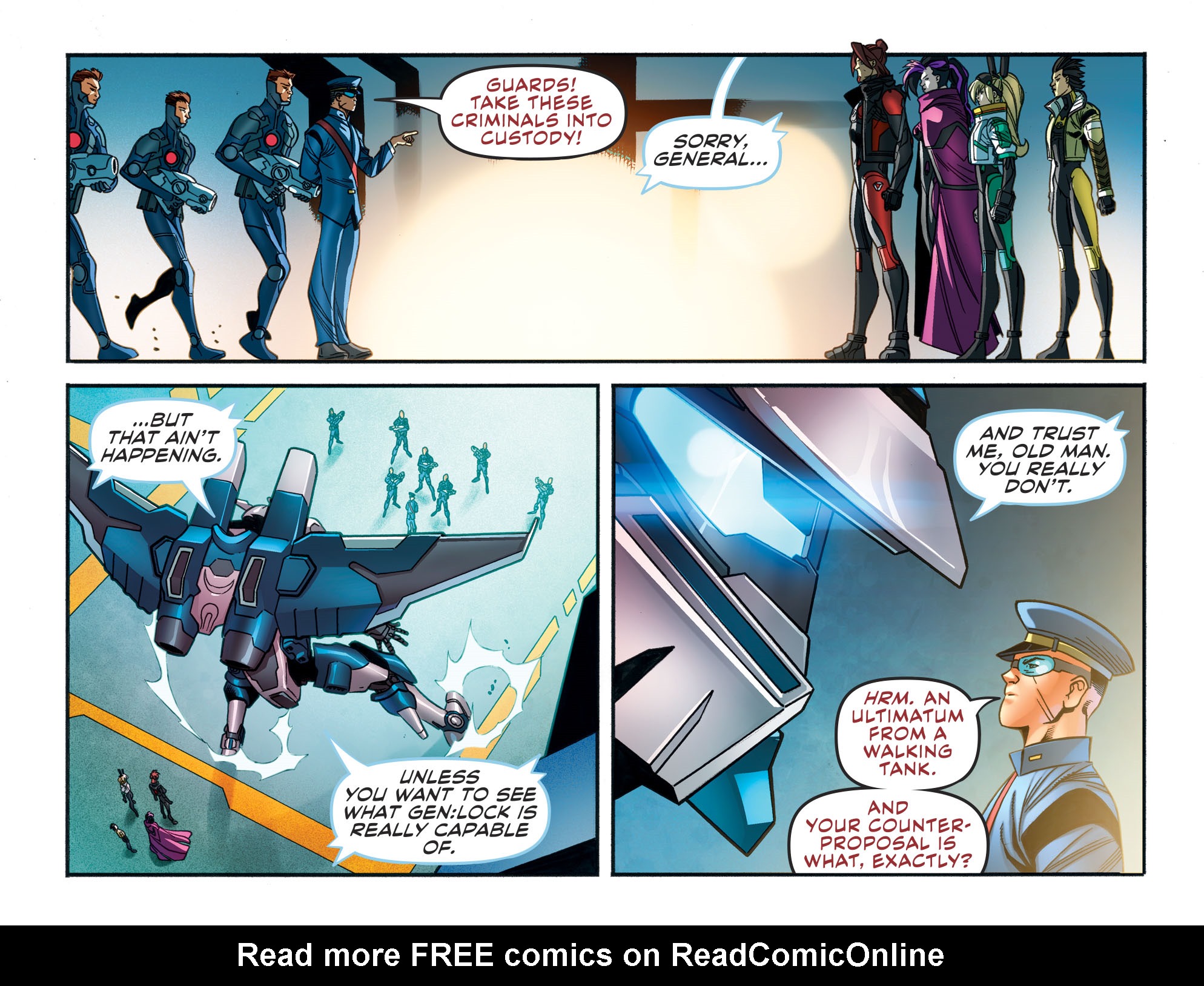 Read online gen:Lock comic -  Issue #4 - 19