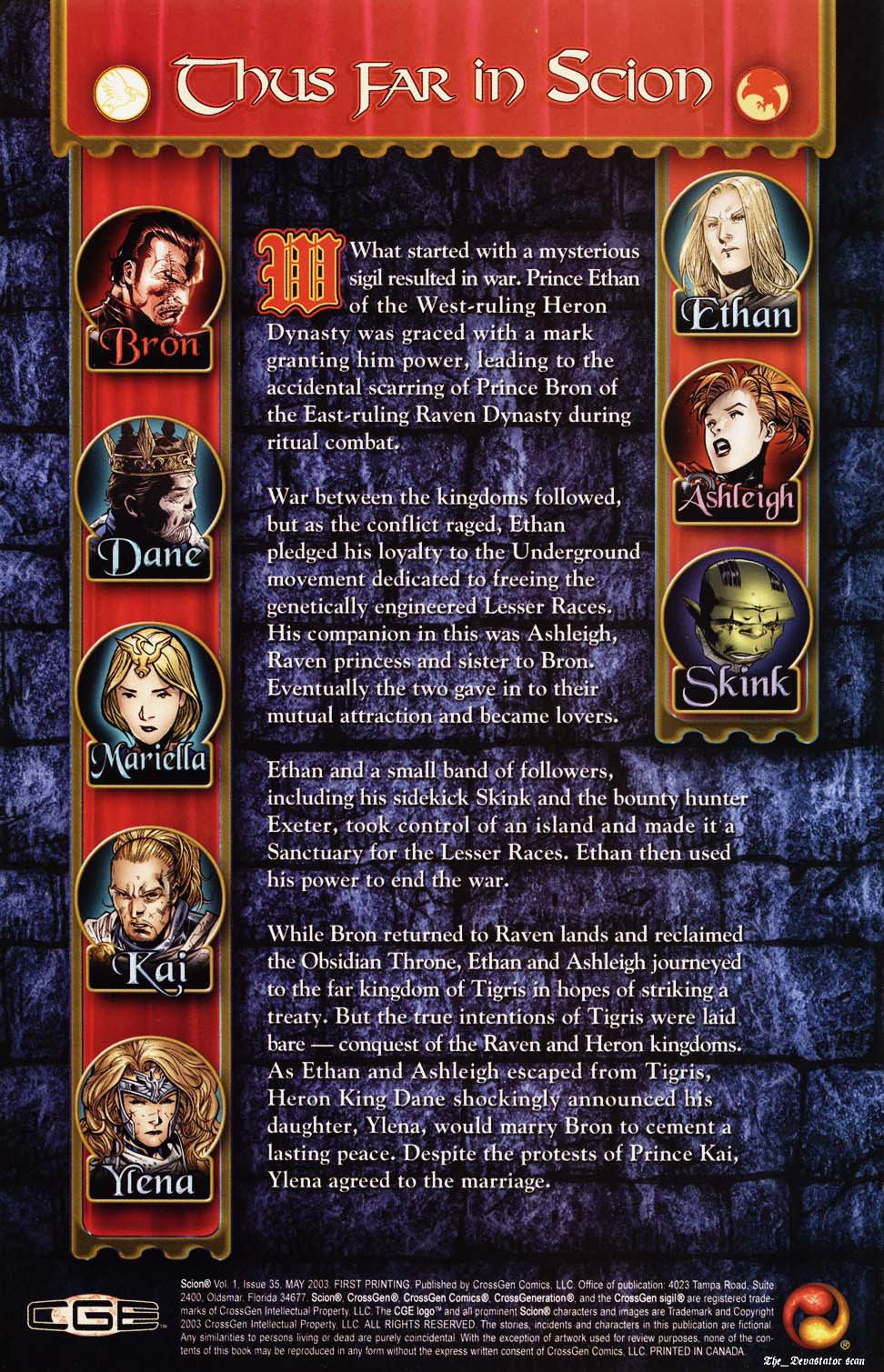 Read online Scion comic -  Issue #35 - 2