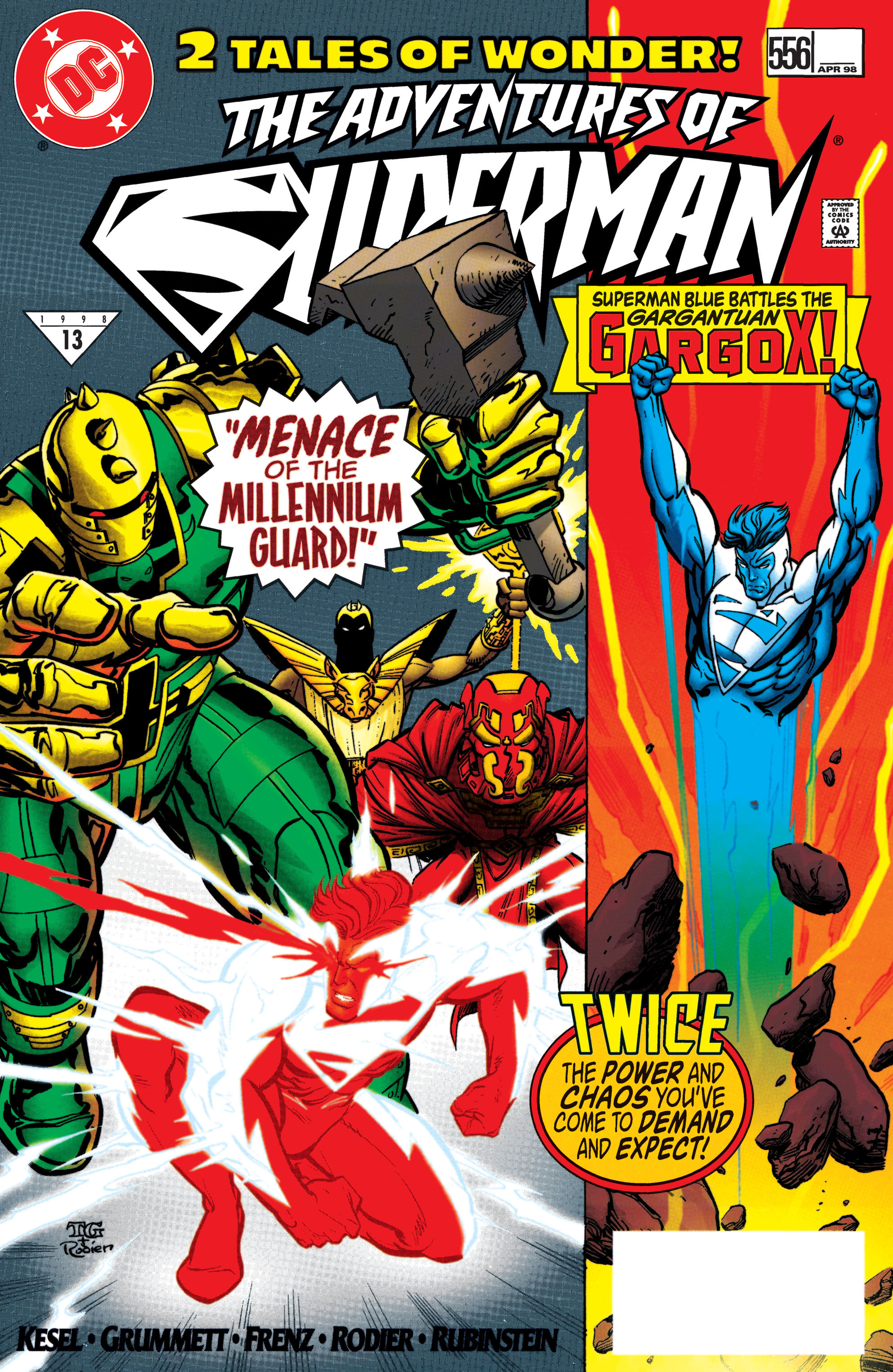 Read online Adventures of Superman (1987) comic -  Issue #556 - 1