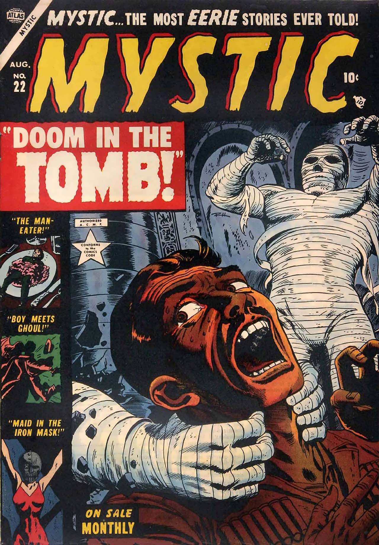 Read online Mystic (1951) comic -  Issue #22 - 1