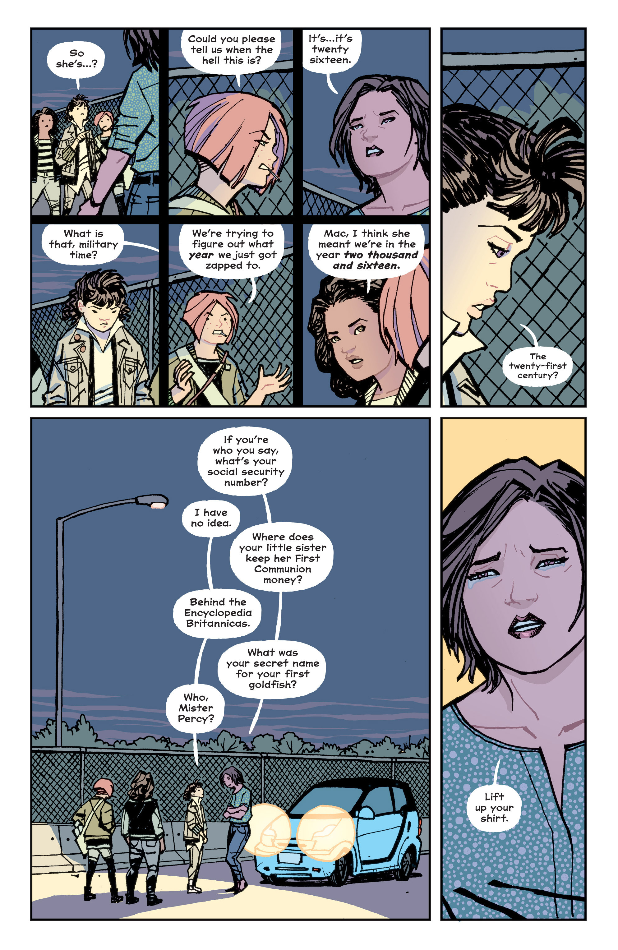 Read online Paper Girls comic -  Issue #6 - 7