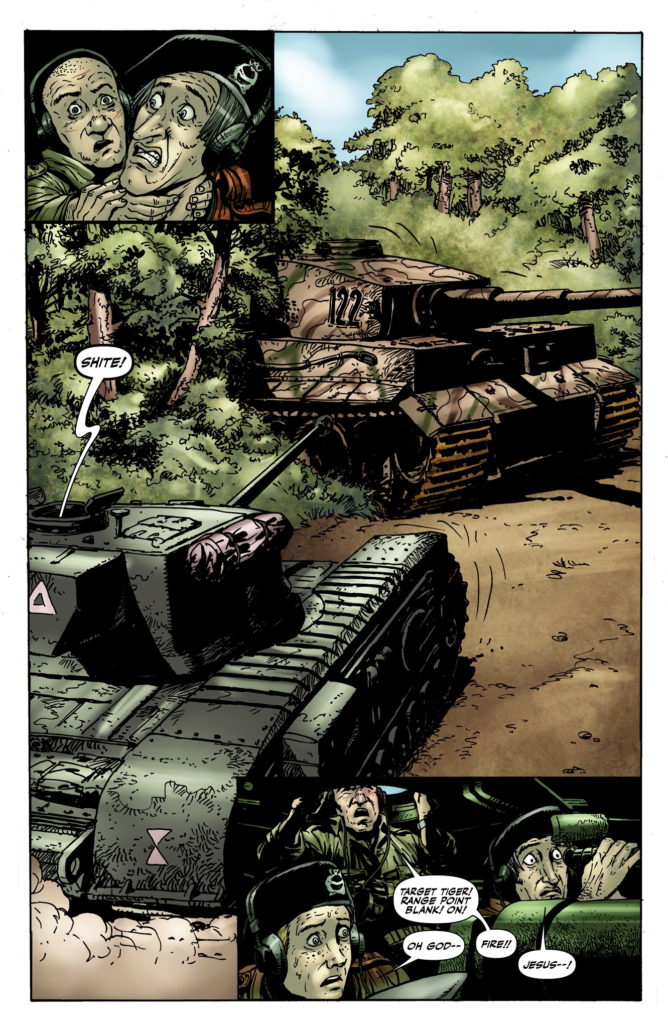 Read online Battlefields: The Tankies comic -  Issue # TPB - 63