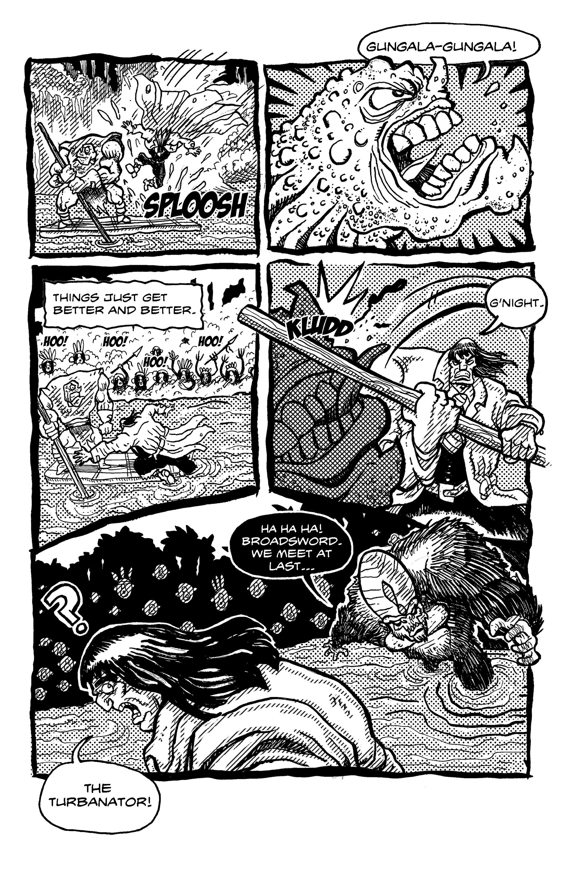 Read online Broadsword, P.I. comic -  Issue #1 - 22