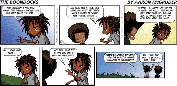 Read online The Boondocks Collection comic -  Issue # Year 2000 - 163
