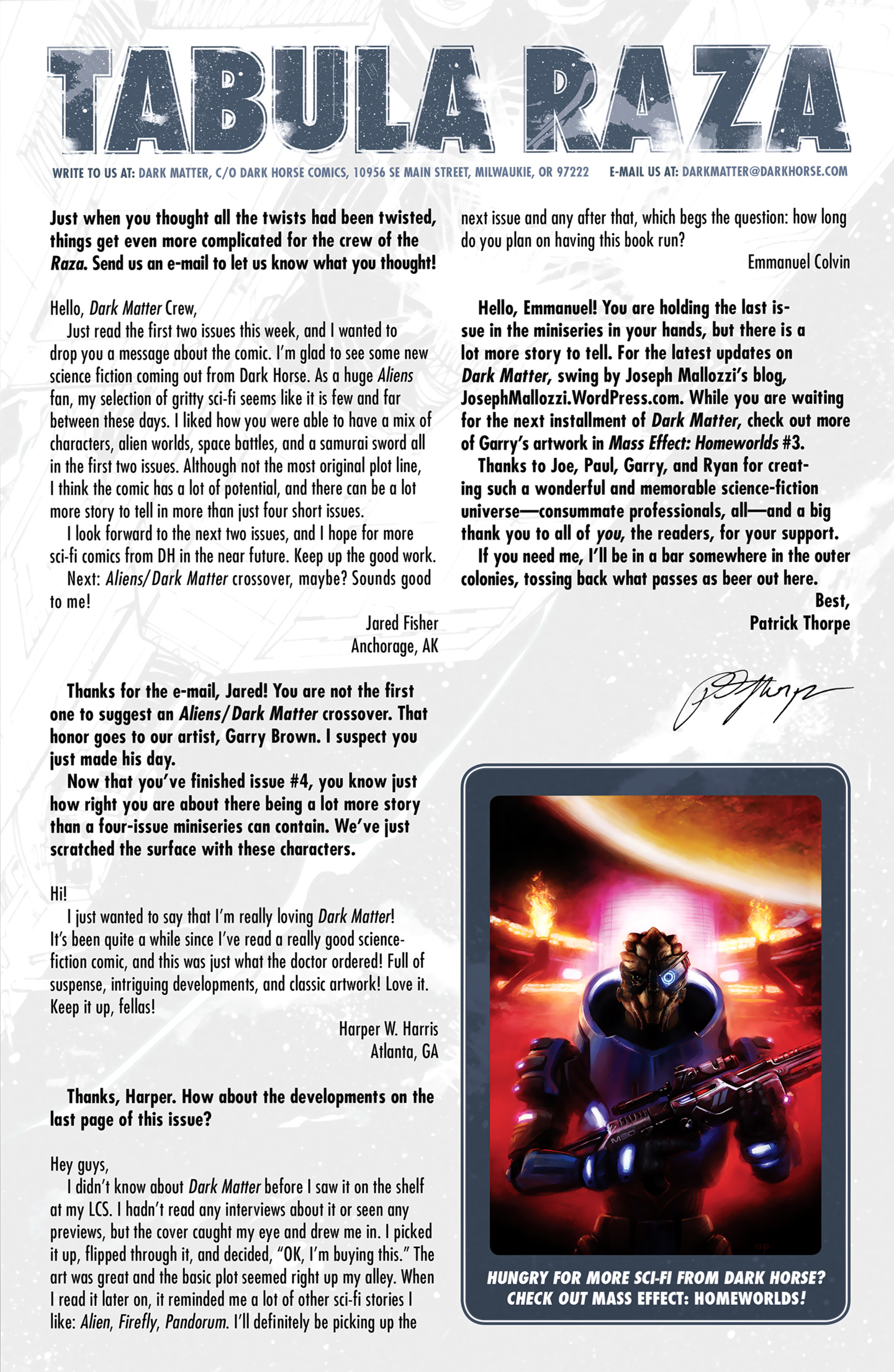 Read online Dark Matter comic -  Issue #4 - 25