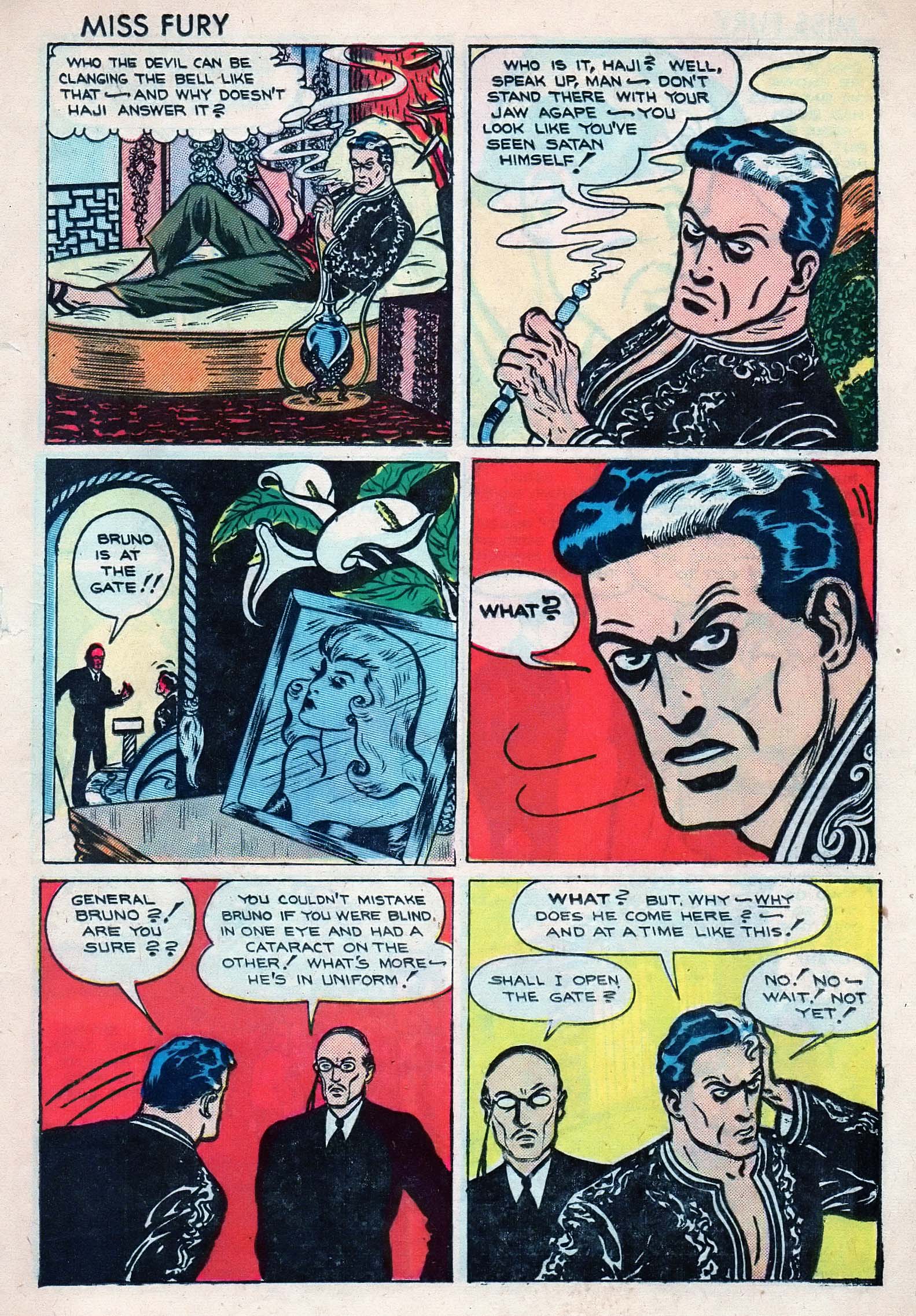 Read online Miss Fury (1942) comic -  Issue #5 - 29