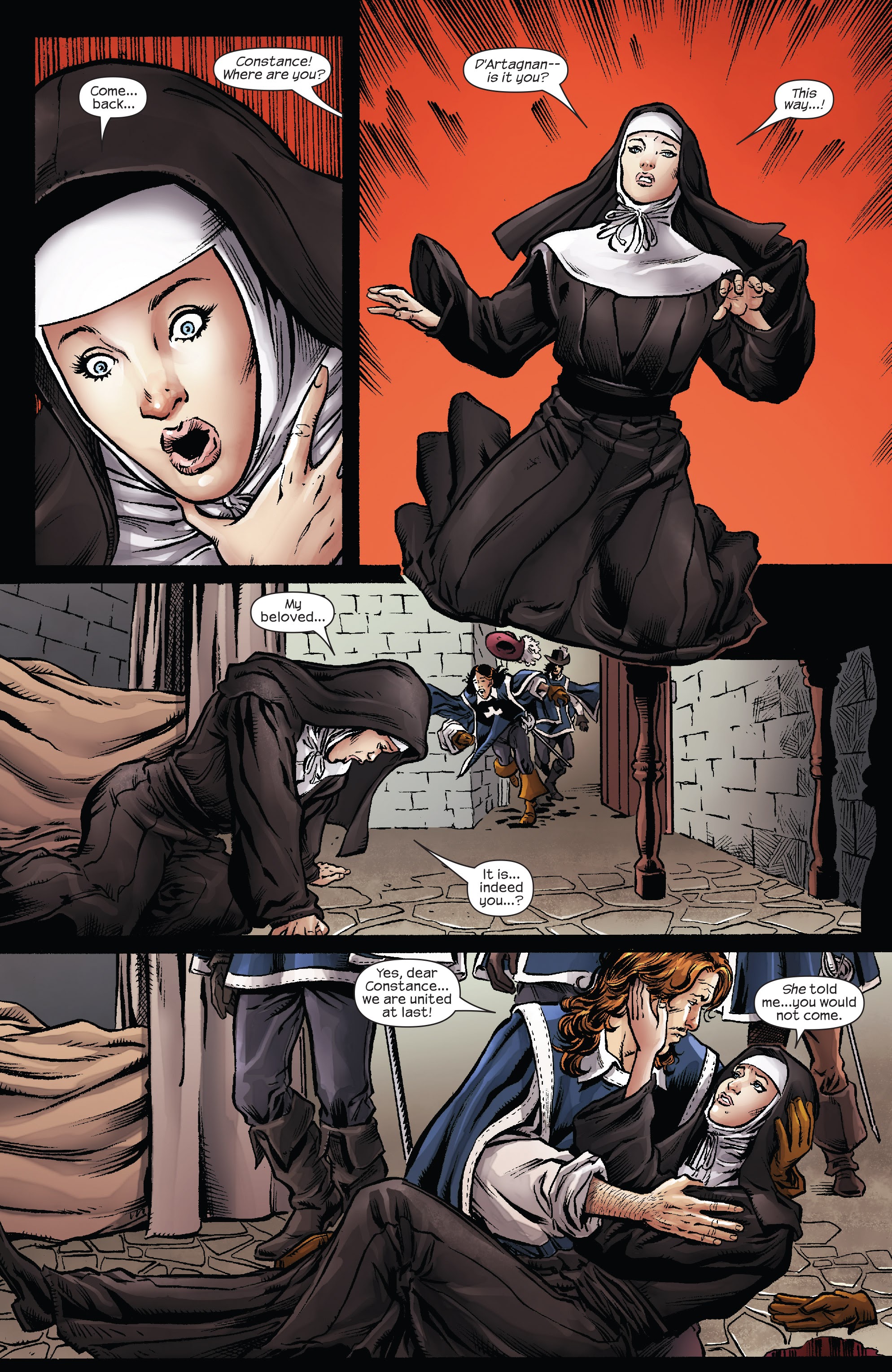 Read online Marvel Illustrated: The Three Musketeers comic -  Issue #5 - 22