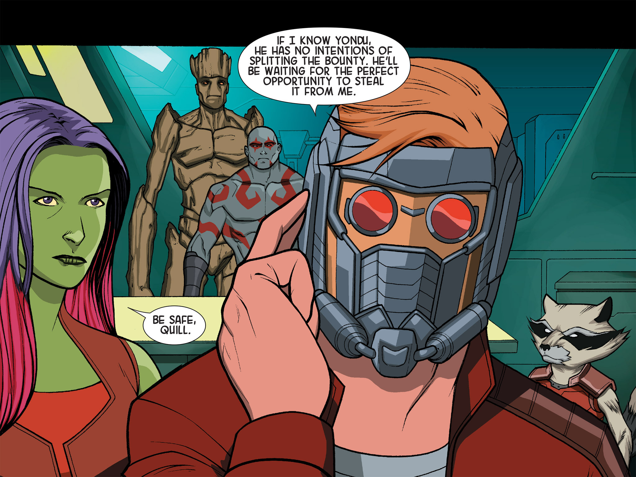 Read online Guardians of the Galaxy: Awesome Mix Infinite Comic comic -  Issue #7 - 27