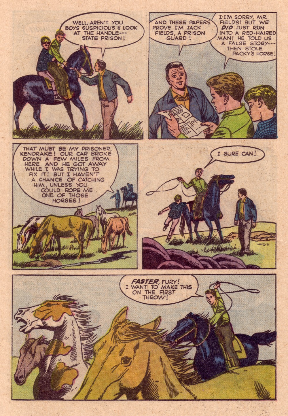 Read online Four Color Comics comic -  Issue #1296 - 24