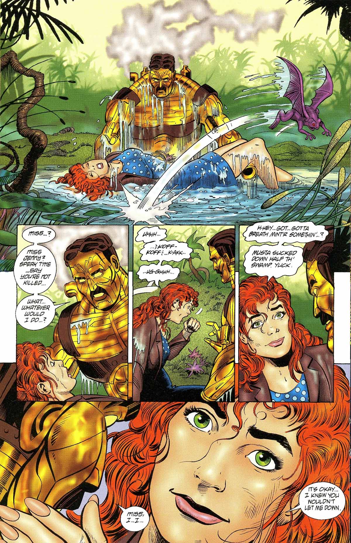 Read online Neil Gaiman's Mr. Hero - The Newmatic Man (1995) comic -  Issue #14 - 21