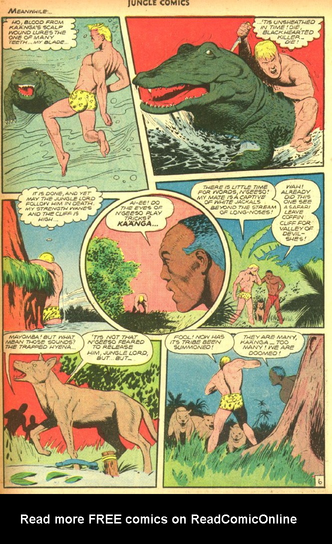 Read online Jungle Comics comic -  Issue #90 - 8