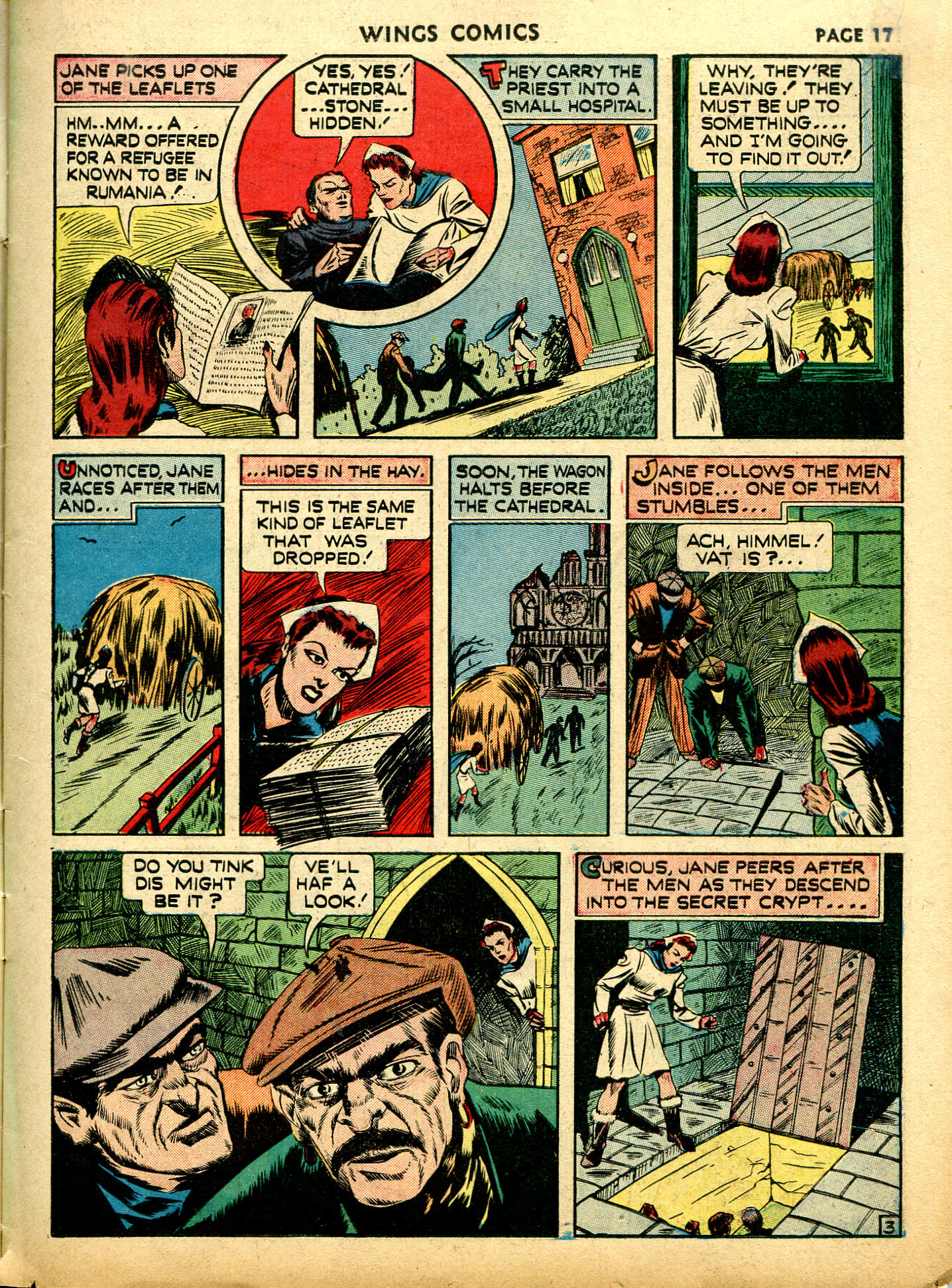 Read online Wings Comics comic -  Issue #12 - 19