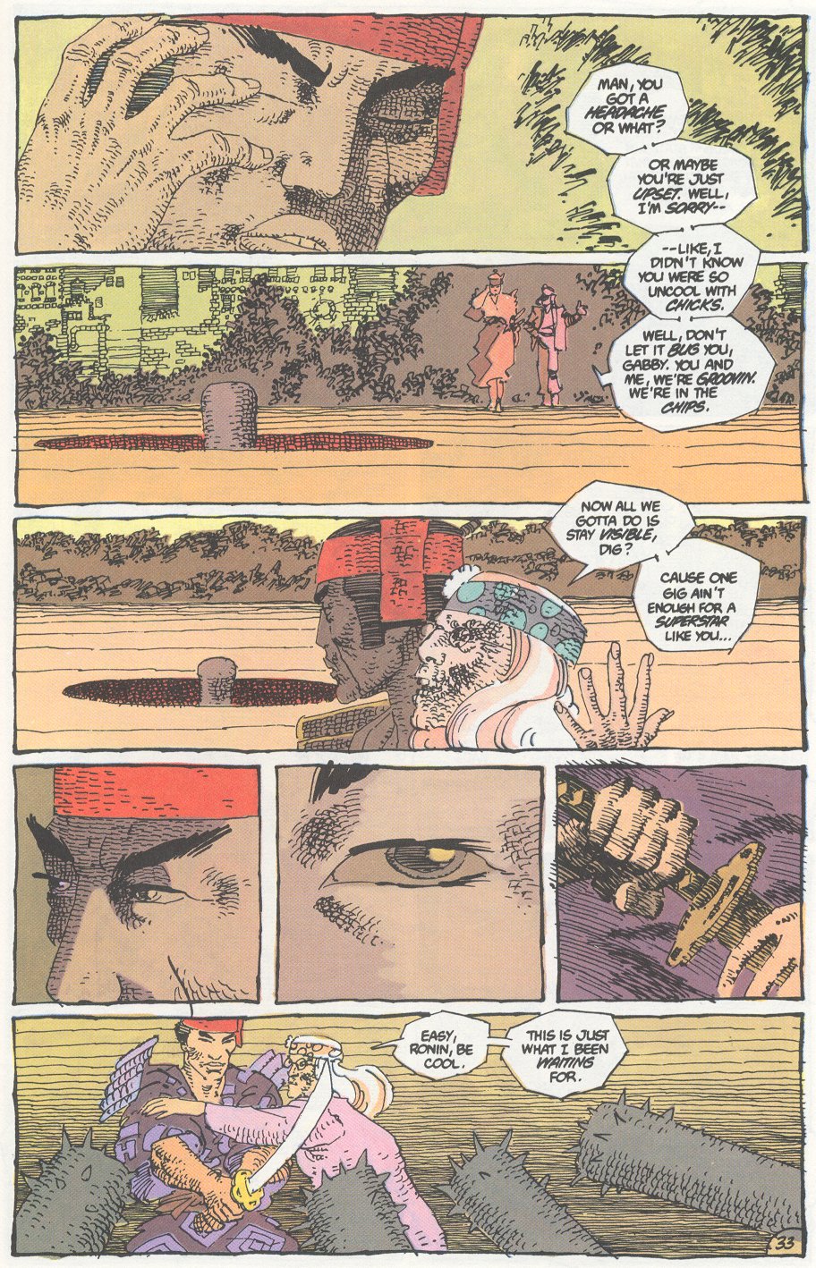 Read online Ronin (1983) comic -  Issue #3 - 35