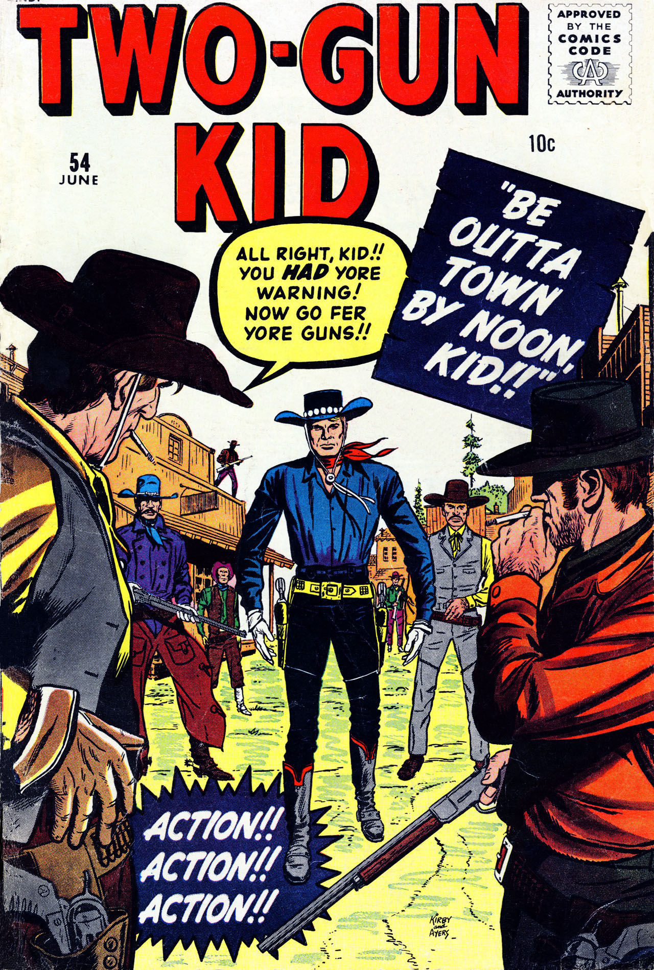 Read online Two-Gun Kid comic -  Issue #54 - 1